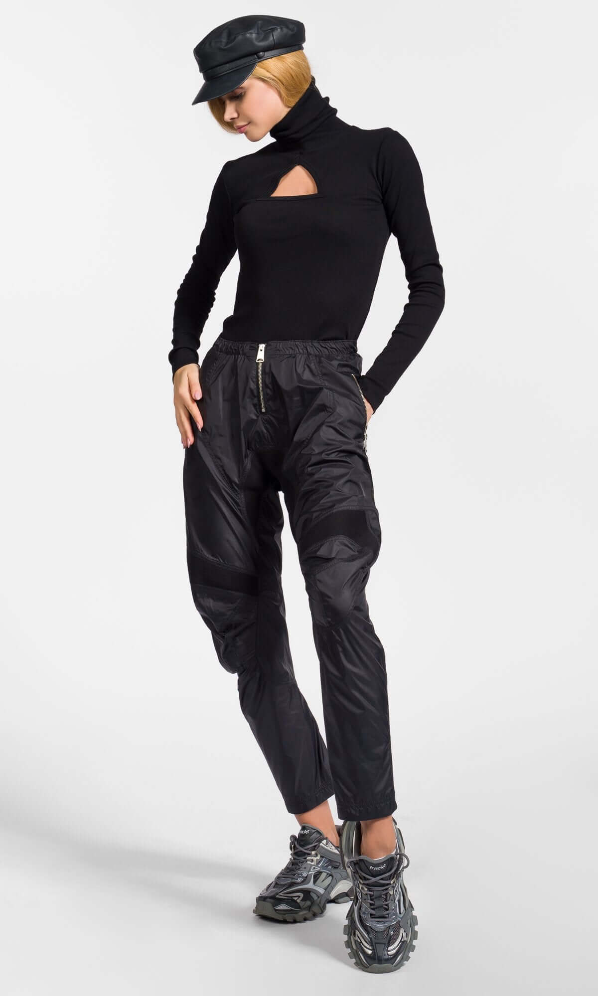 Pantalon de jogging à empiècements multiples