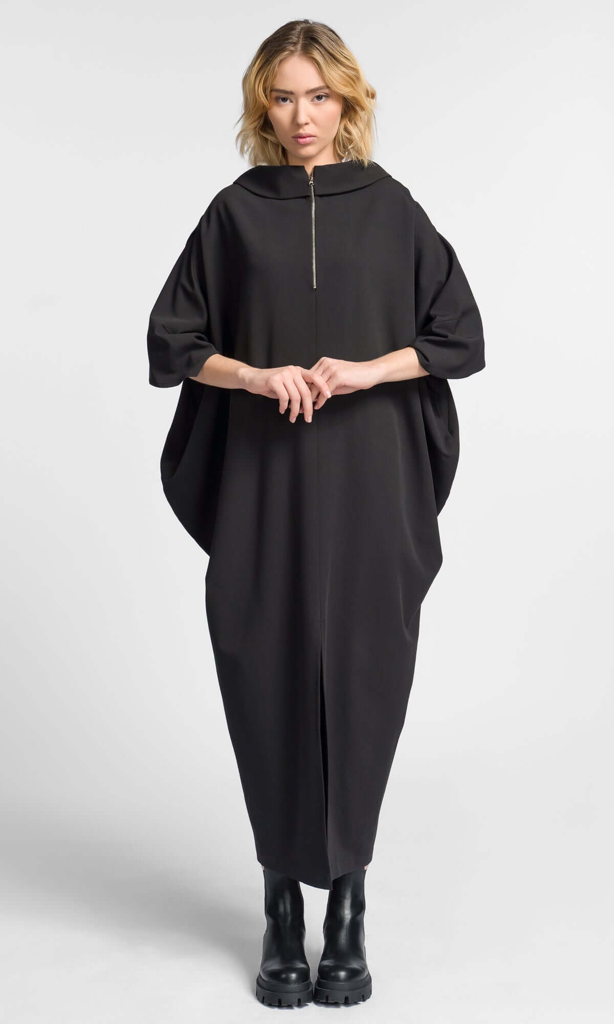Abito maxi double face