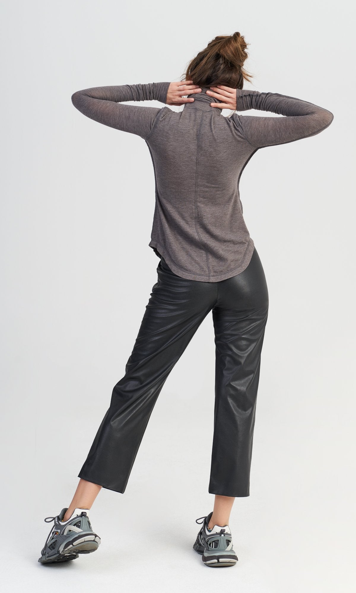 Outside Seam Turtleneck Top - AAKASHA