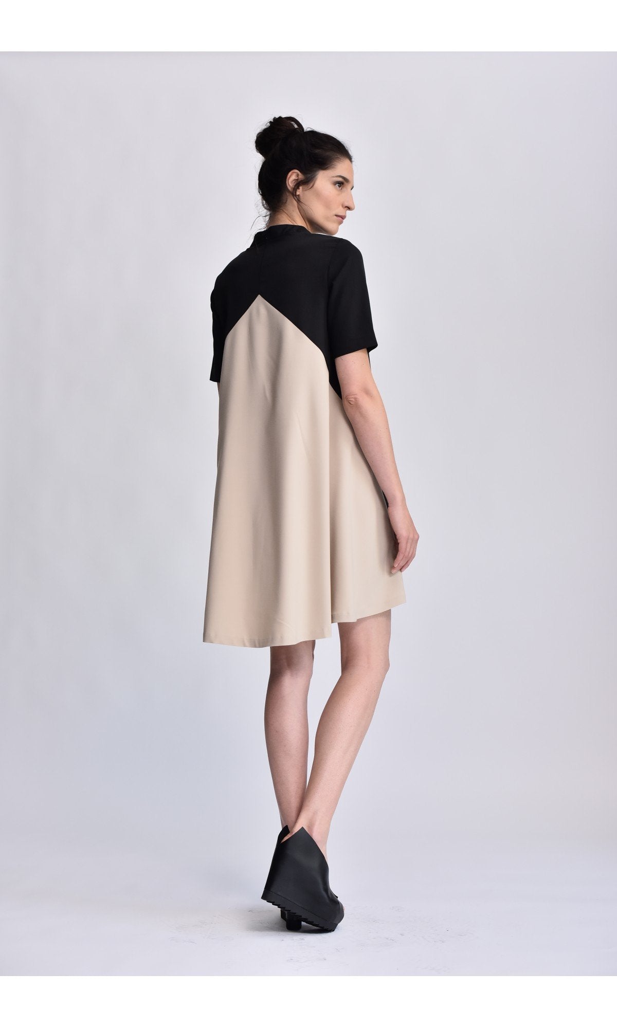 Bicolour Mini Dress - AAKASHA