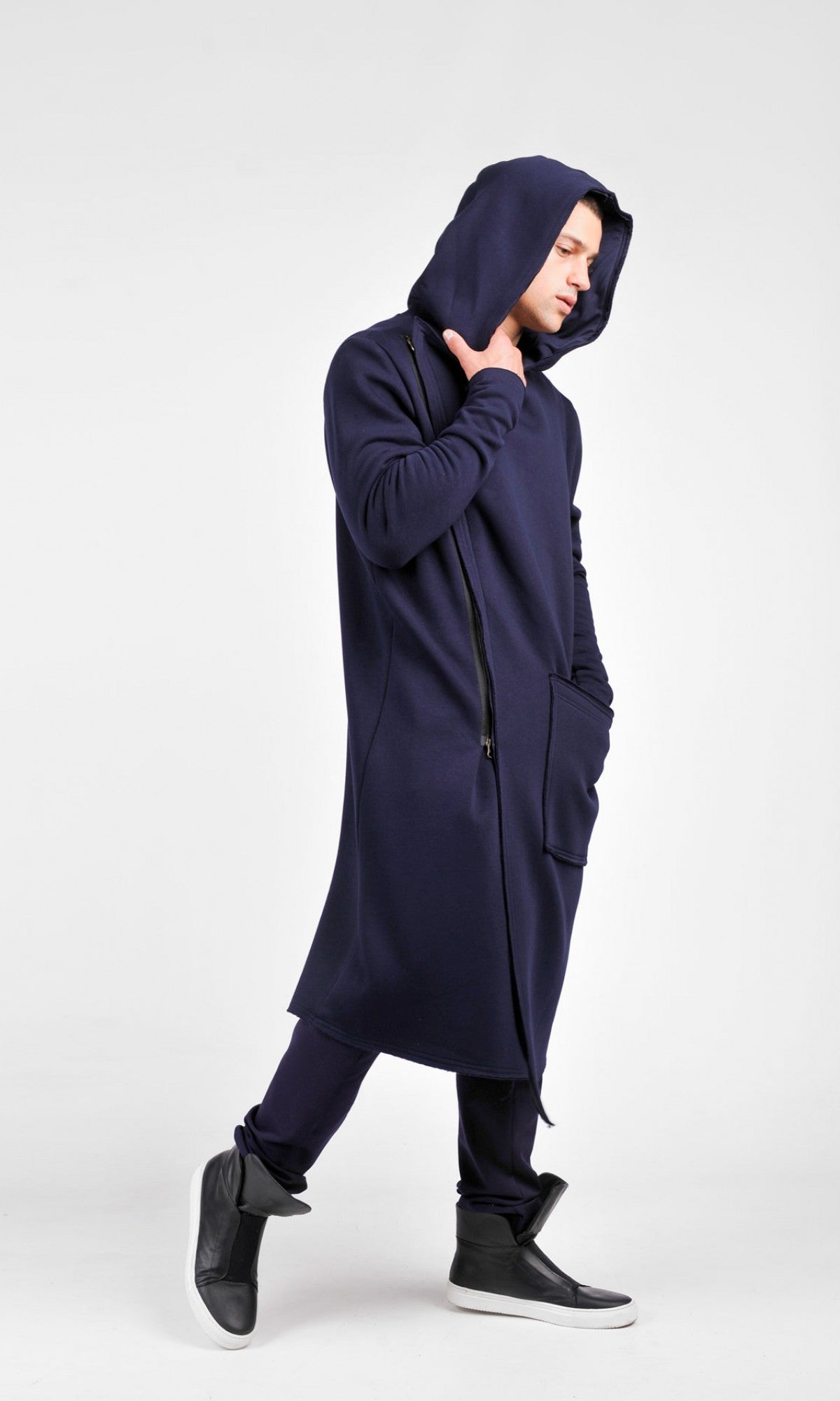 Hooded Lined Soft Coat