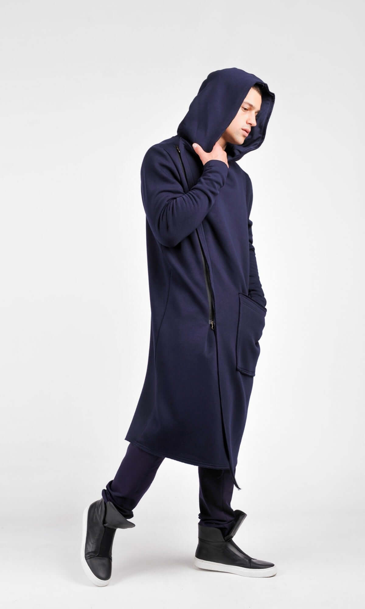 Hooded Lined Soft Coat