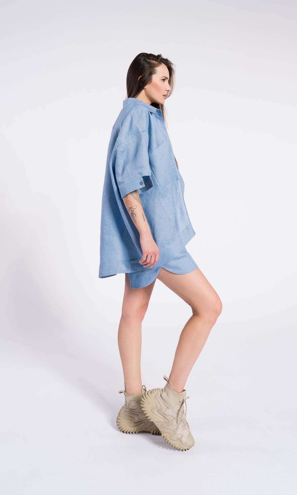 Linen Summer Boho Shirt