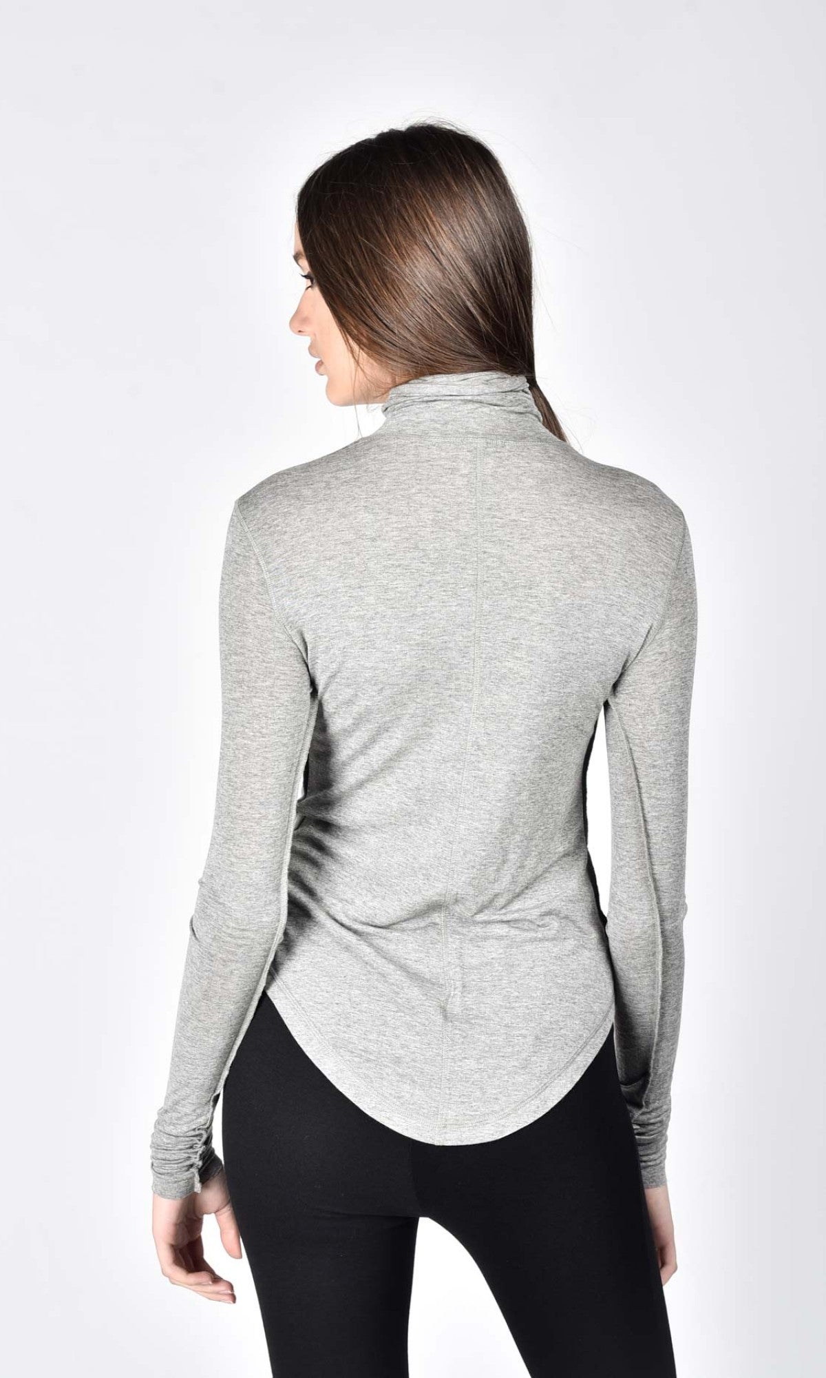 Outside Seam Turtleneck Top - AAKASHA