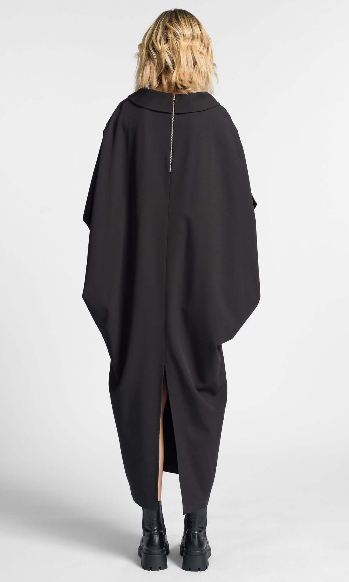 Robe longue bicolore
