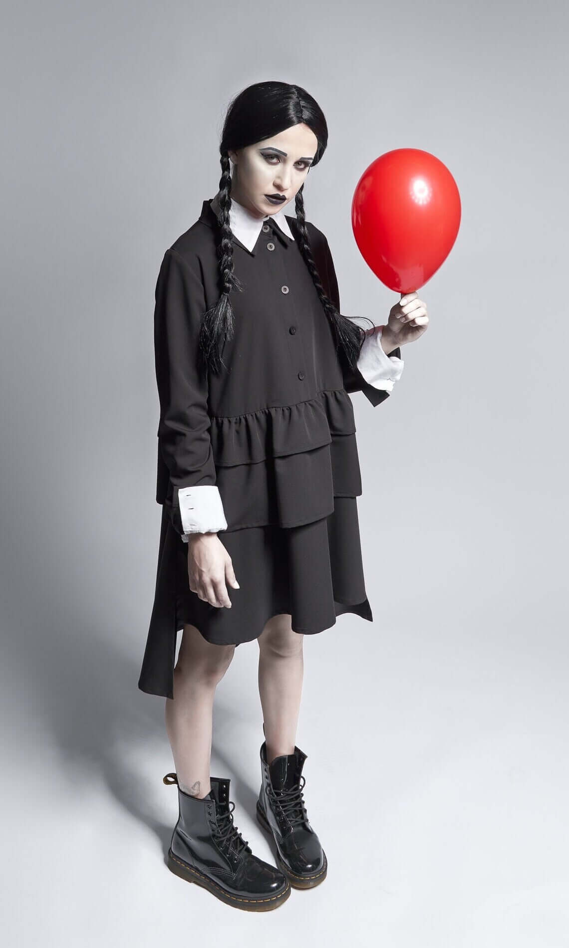 Abito chemisier Wednesday Addams