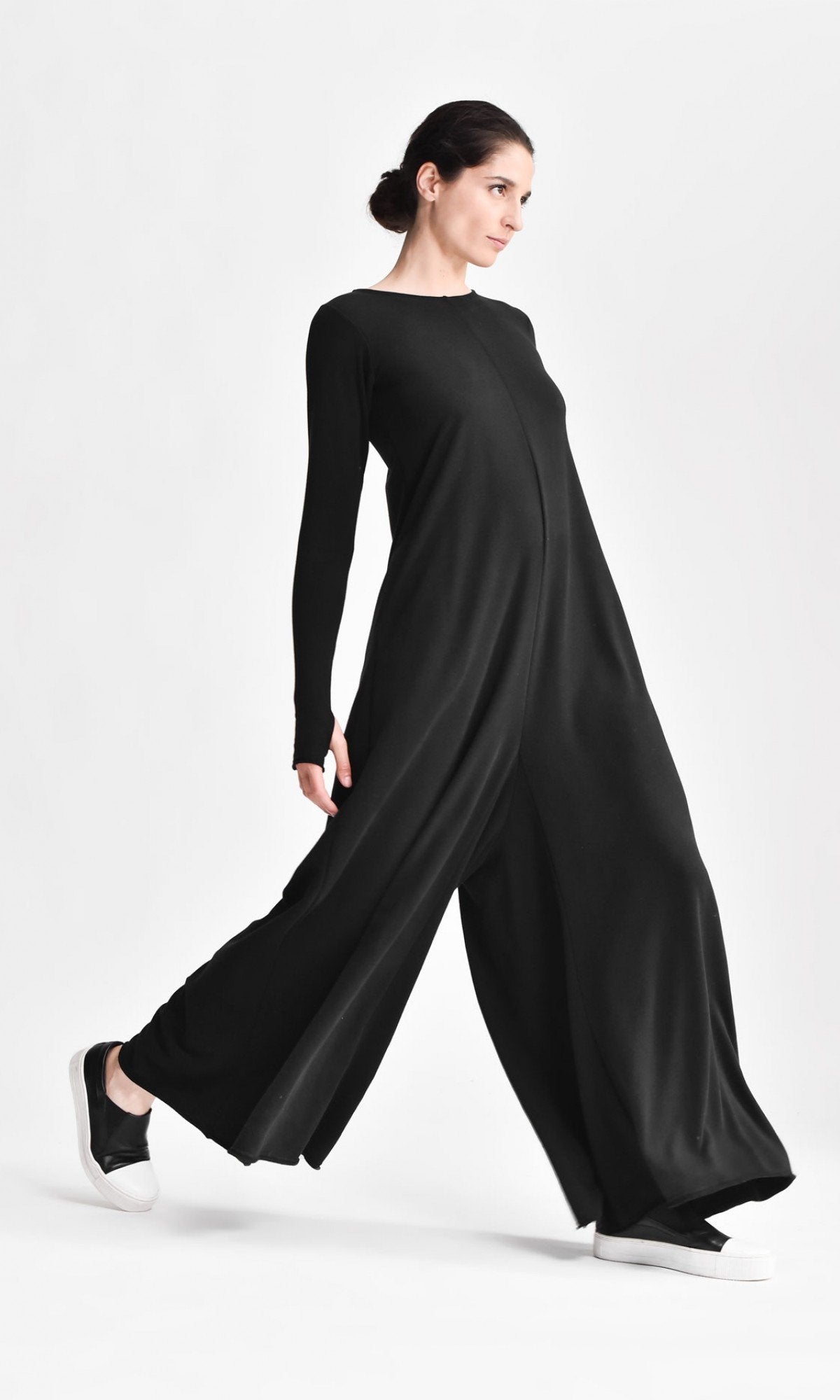 Wide Leg Maxi Jumpsuit - AAKASHA
