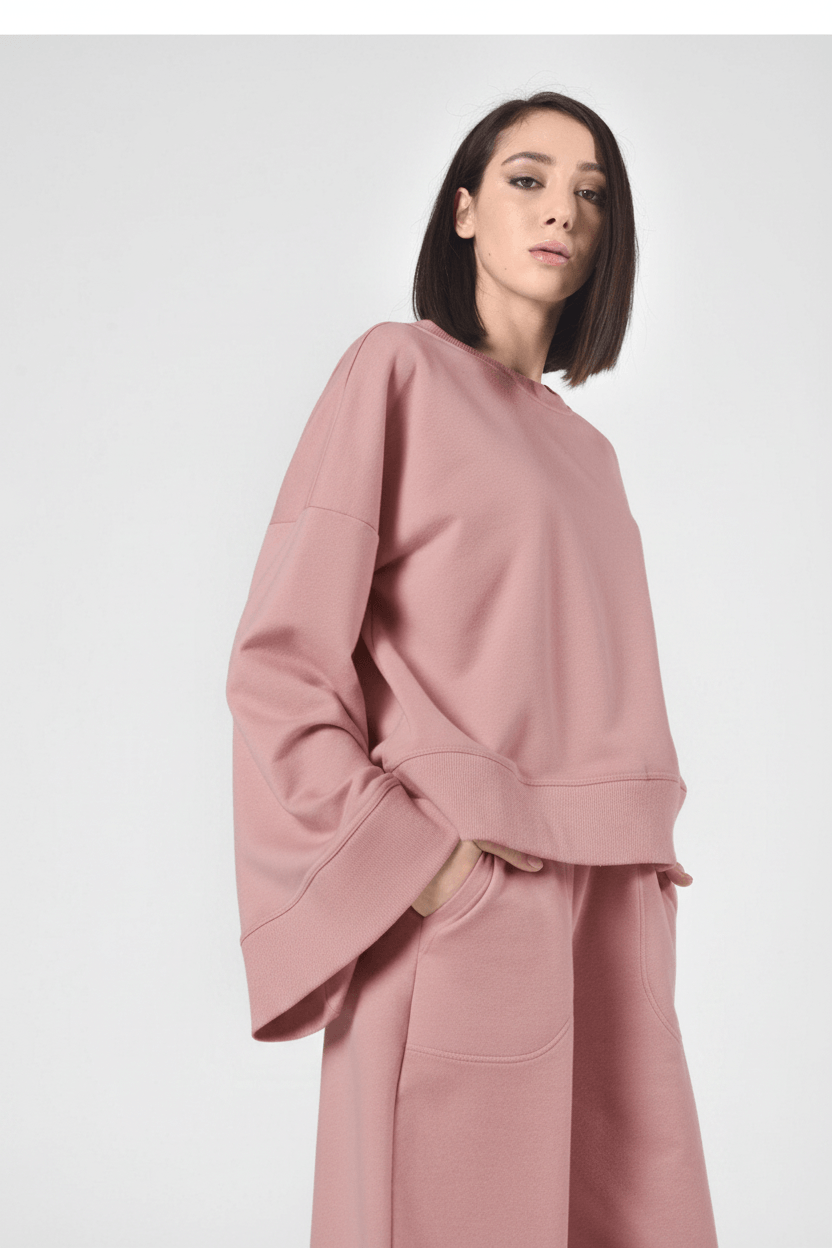 Blouse élégante à manches cloche
