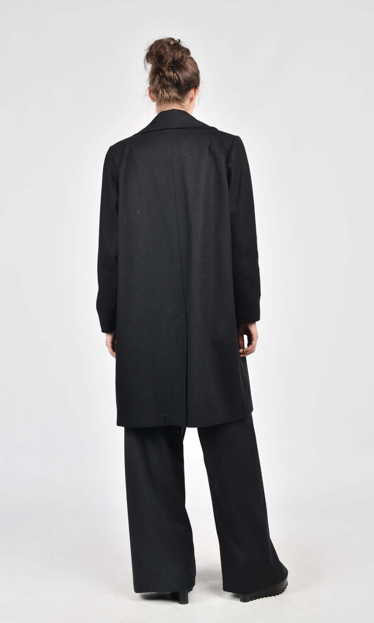 Manteau doublé de cachemire