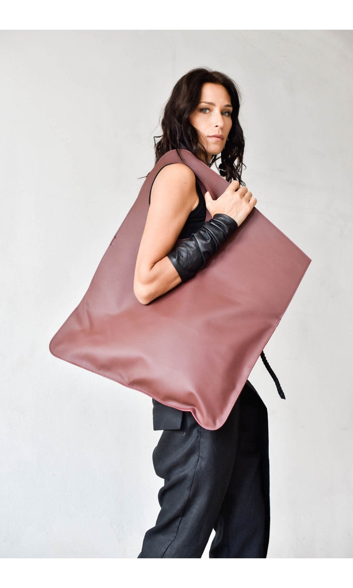 Large Square Shoulder Bag - AAKASHA