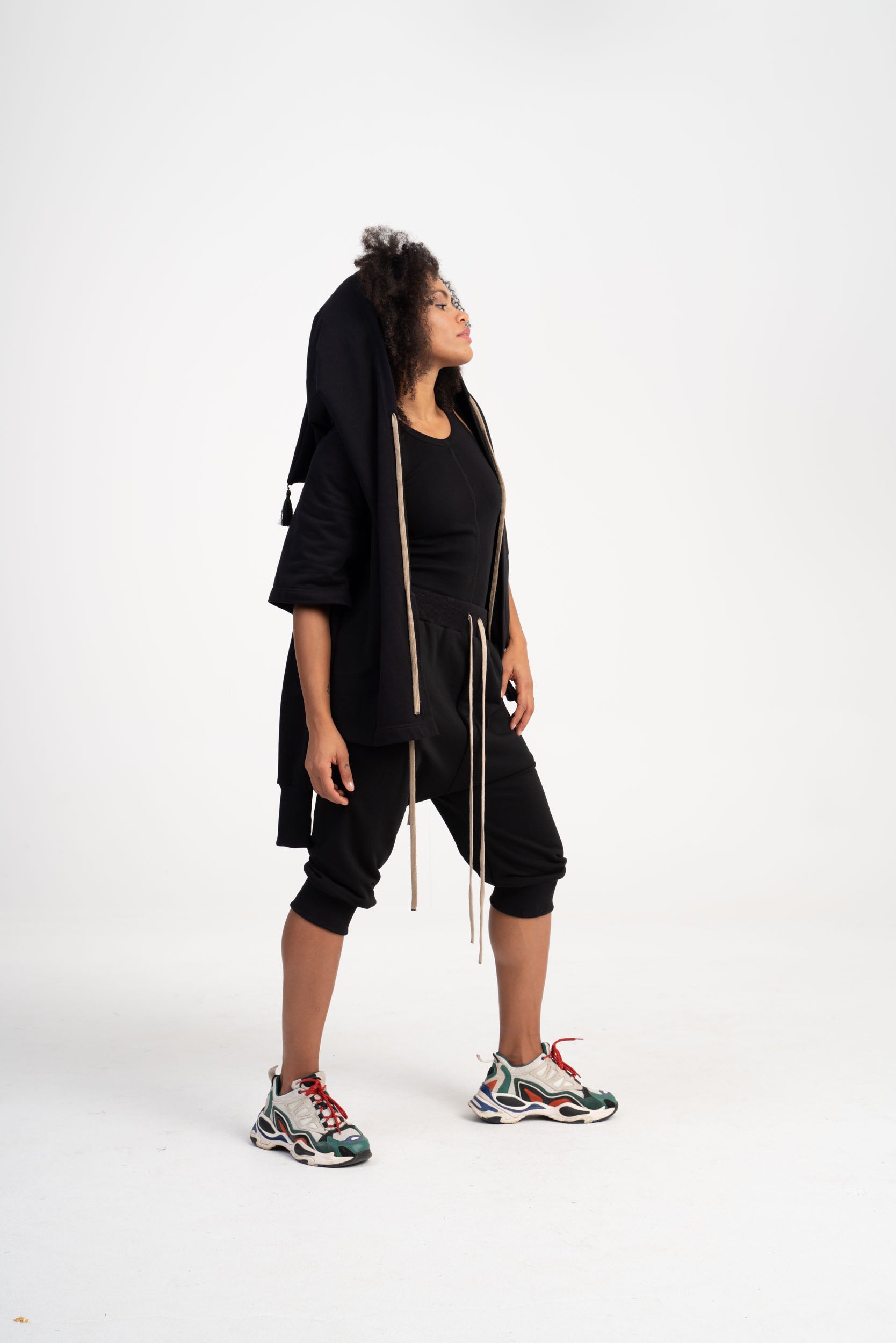 Multi Way Sleeves Hoodie