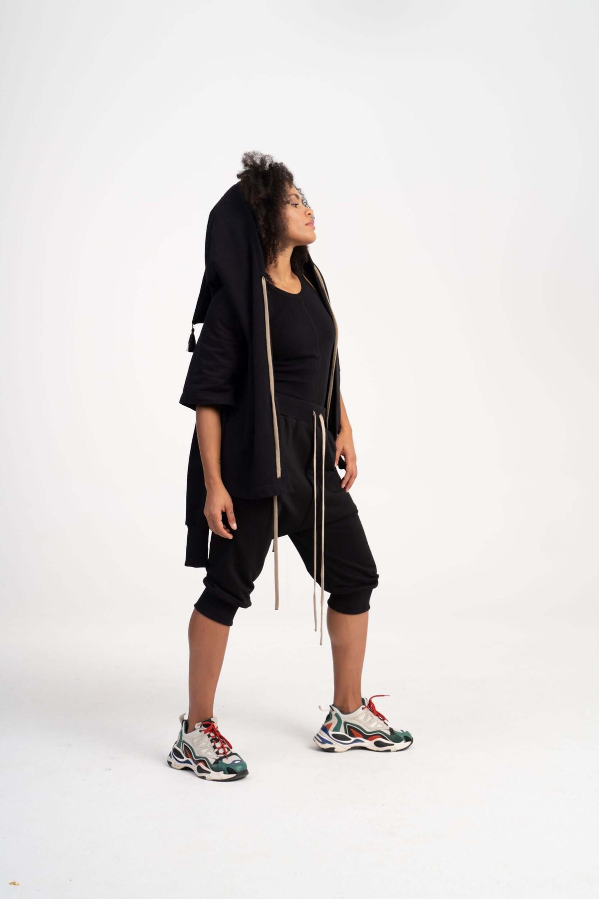 Hoodie à manches modulables