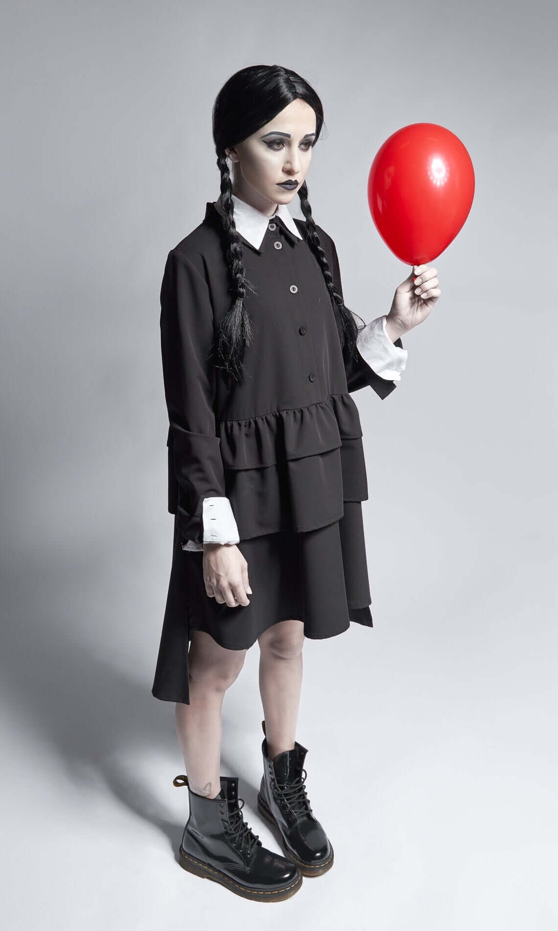 Robe-chemise Wednesday Addams