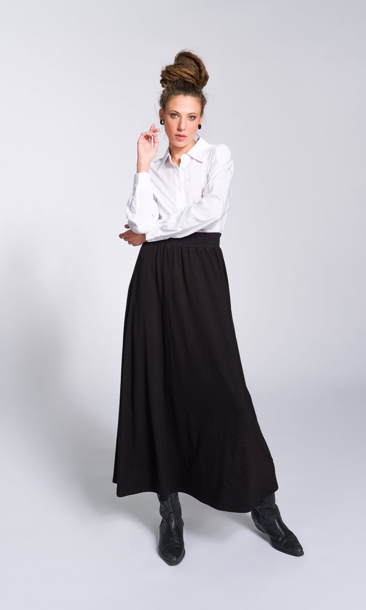 A-line Maxi Skirt - AAKASHA