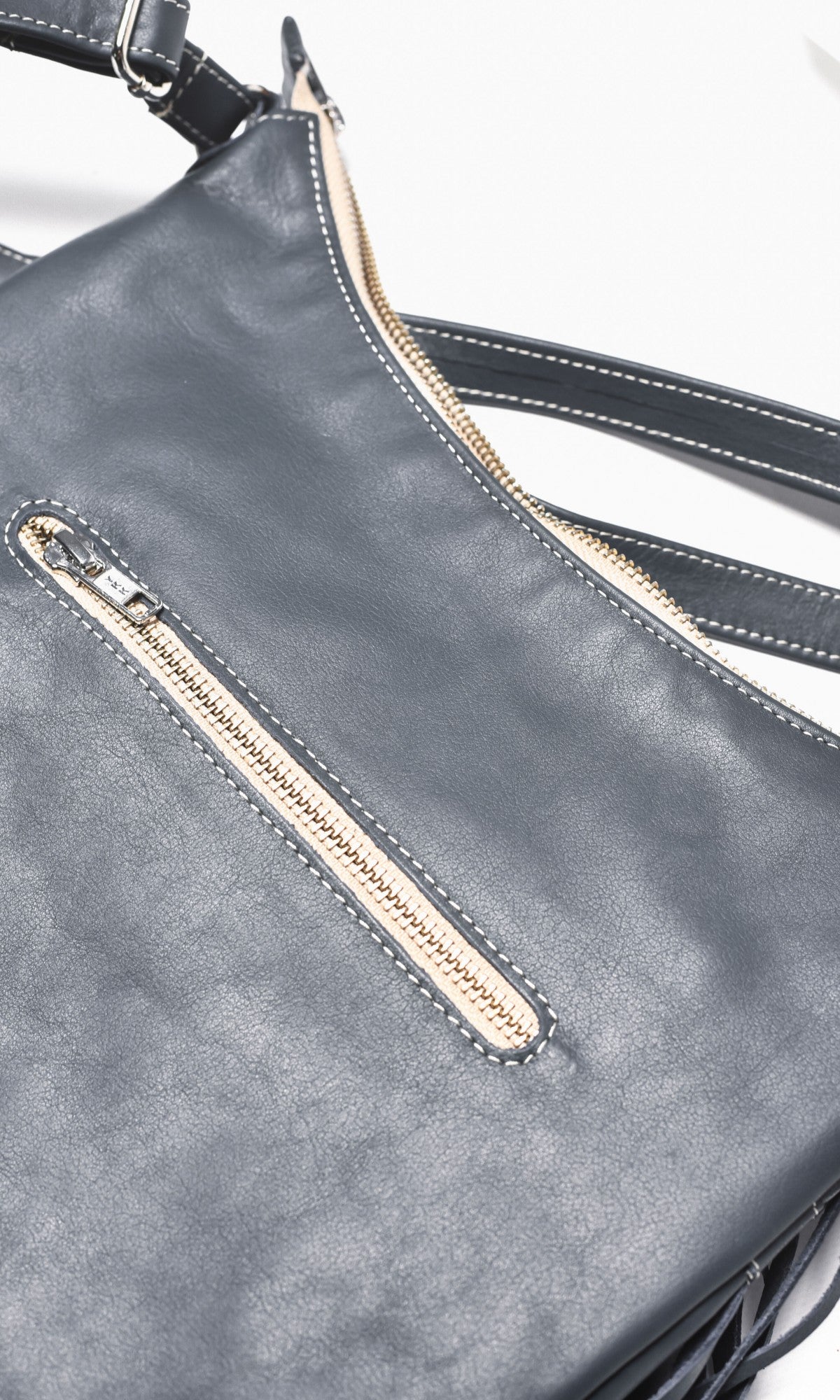 Fringe Leather Crossbody Bag