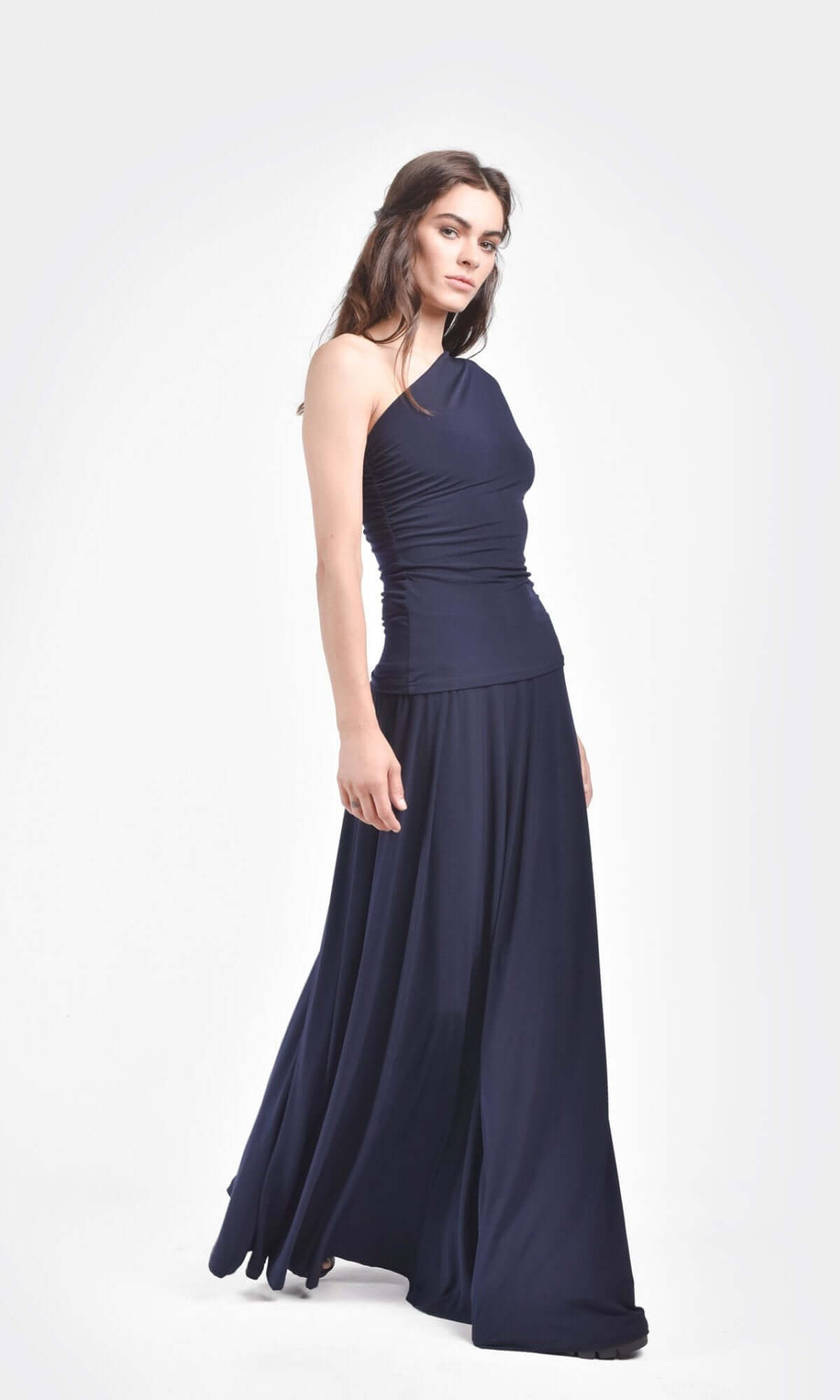Rich Flared Maxi Skirt - AAKASHA