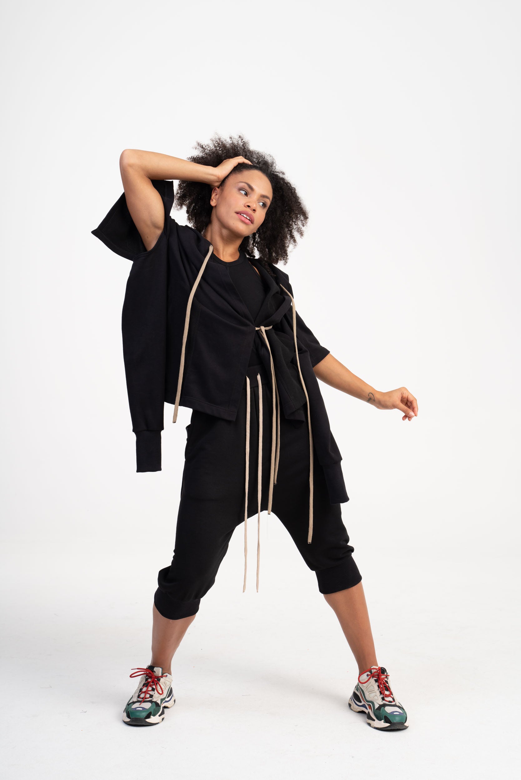 Multi Way Sleeves Hoodie