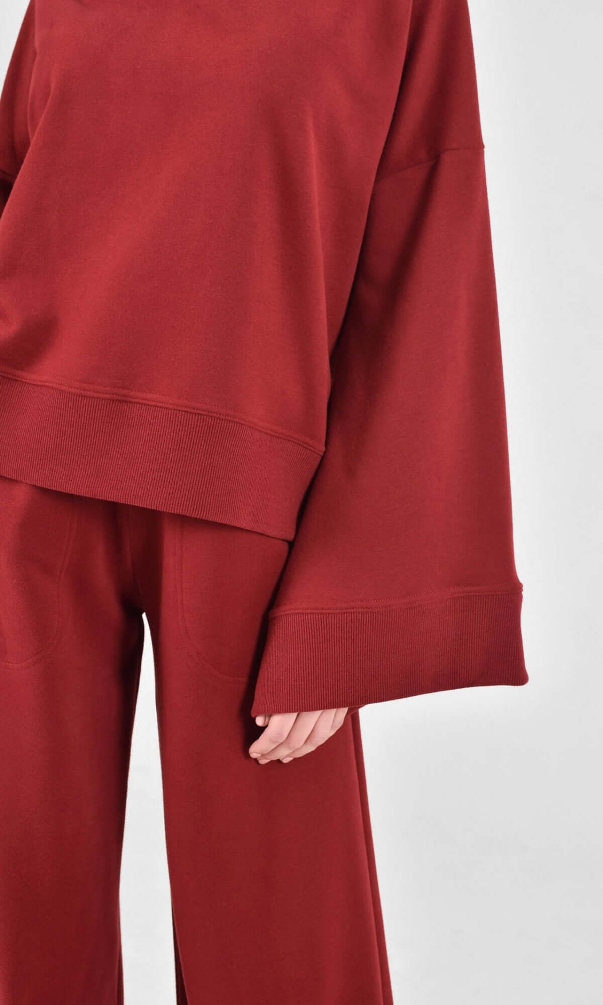 Blusa raffinata con maniche a campana