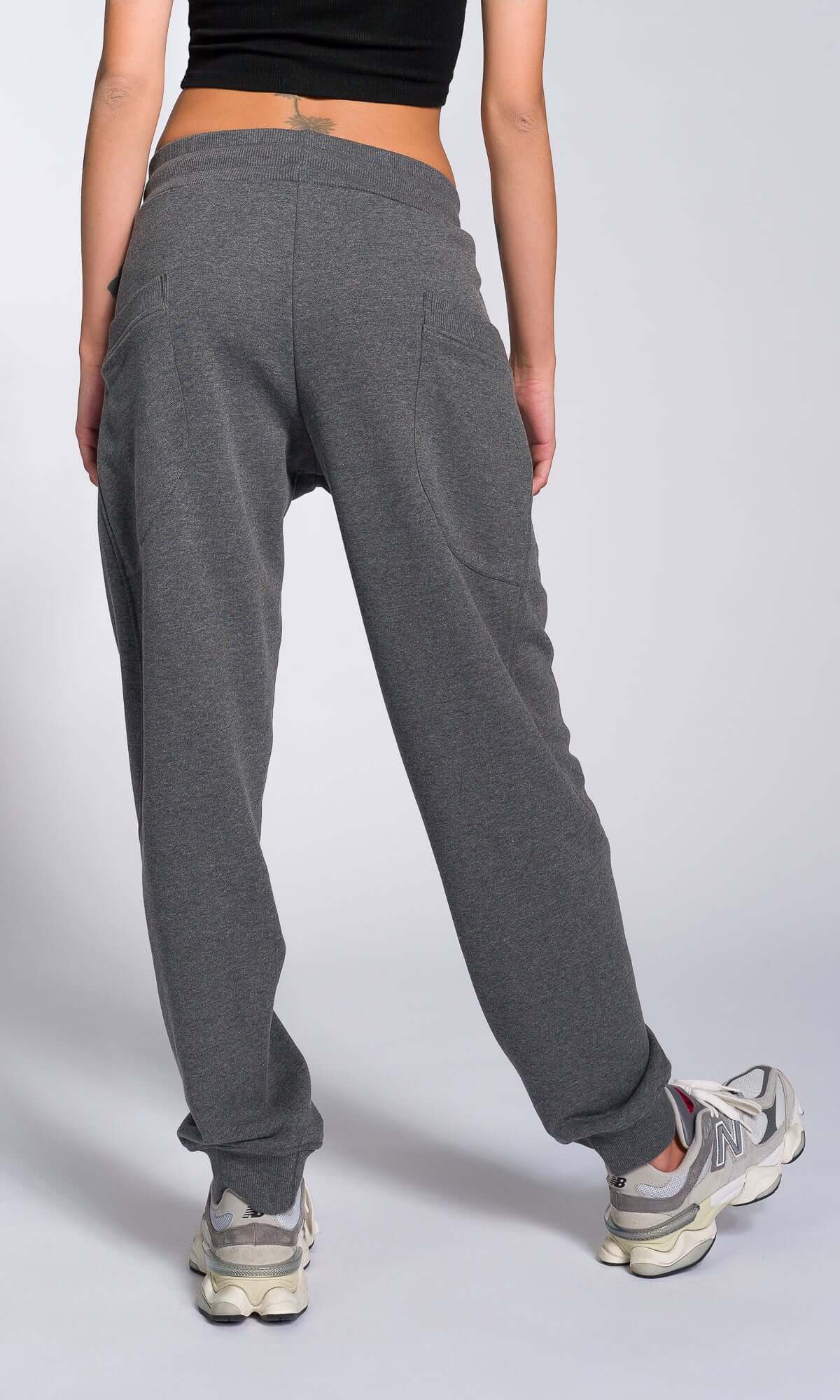 Cuffed Sweatpants with Pockets - AAKASHA