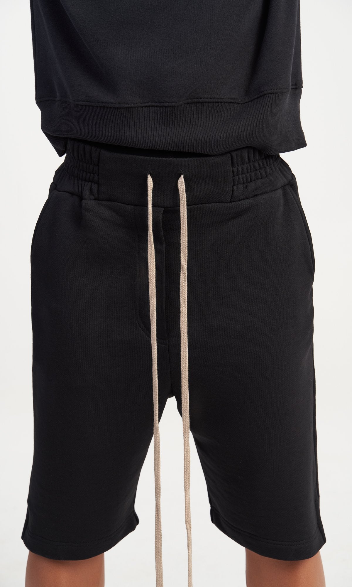 Knee Length Cotton Shorts - AAKASHA