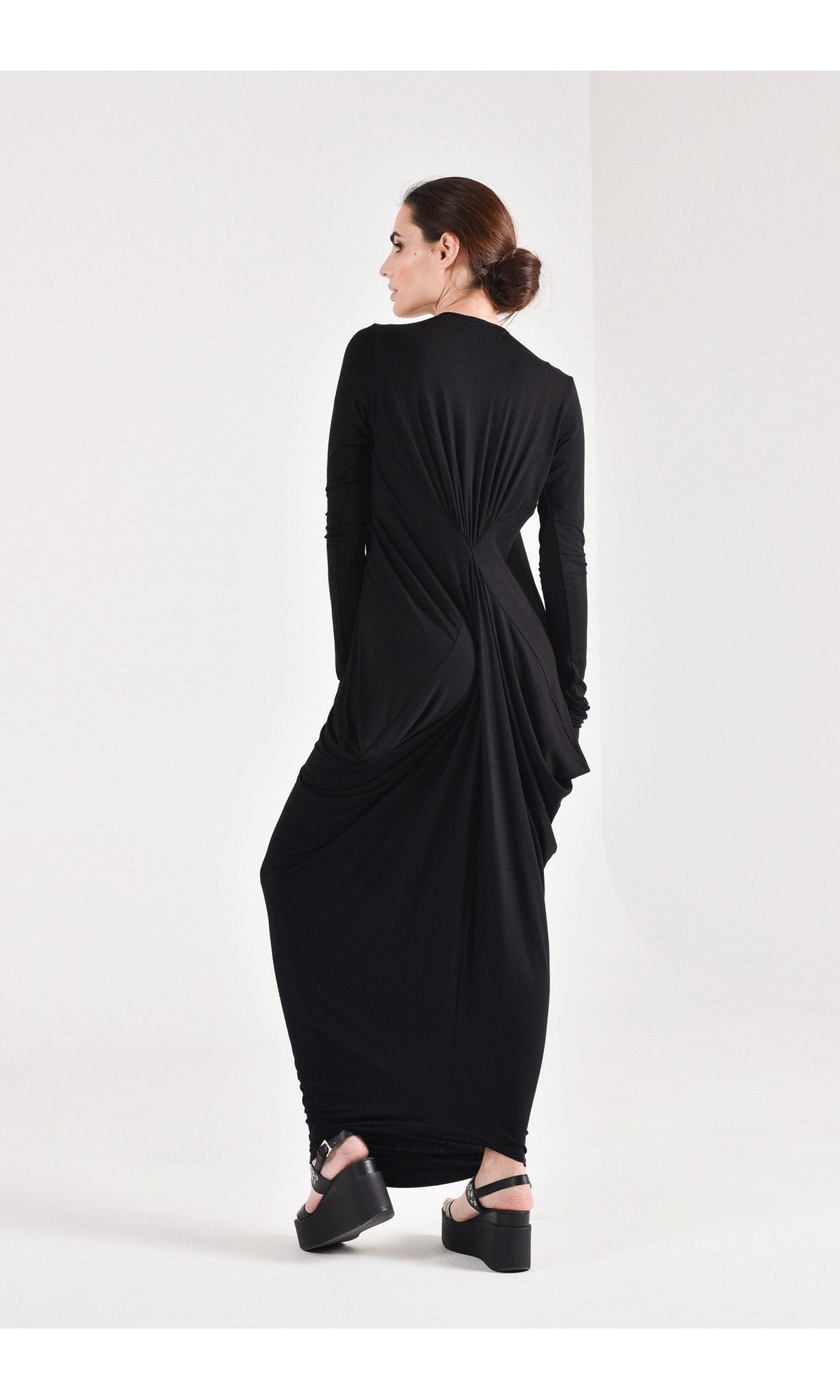 Asymmetric Loose Kaftan Dress - AAKASHA