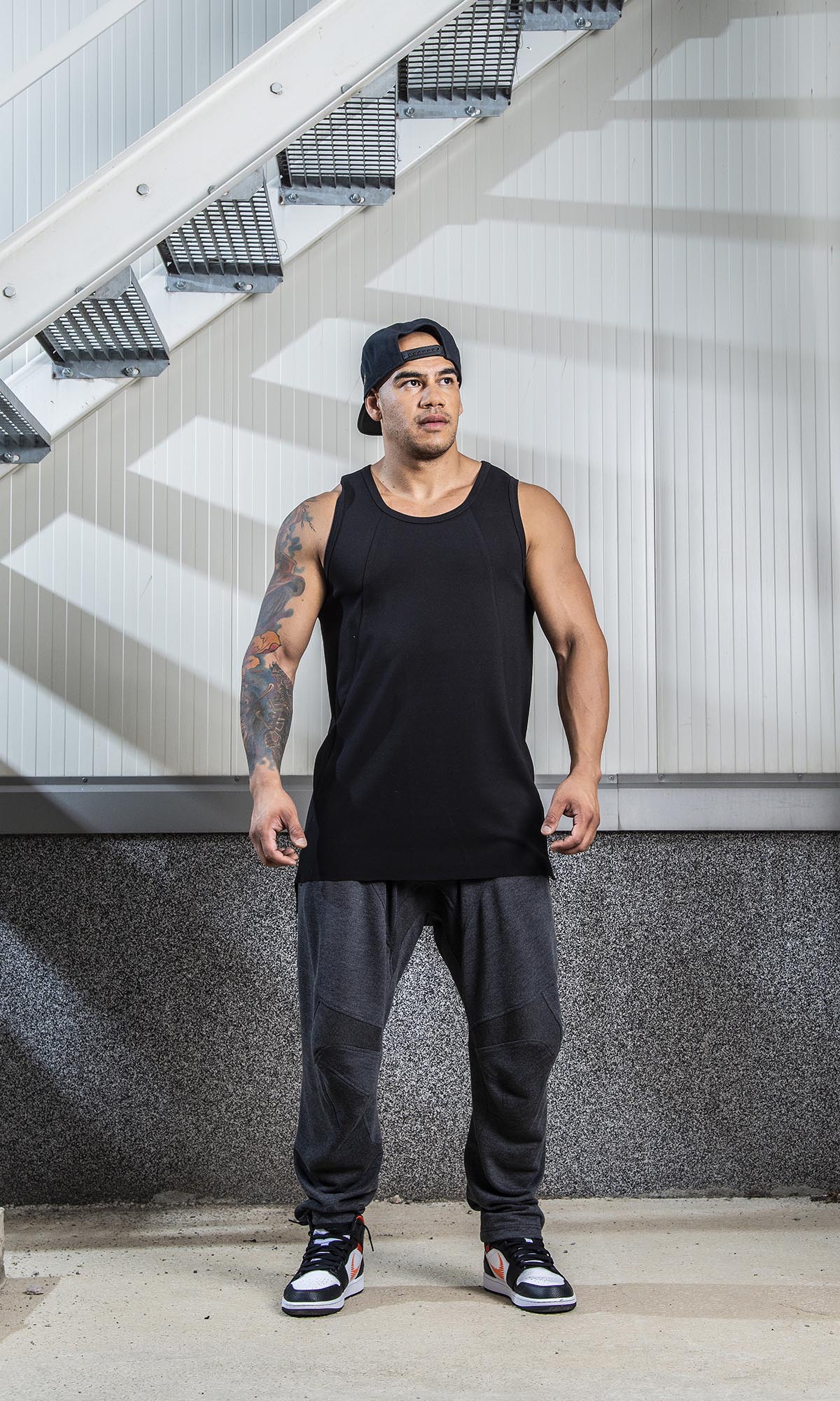 Tank Top with Side Slits - AAKASHA