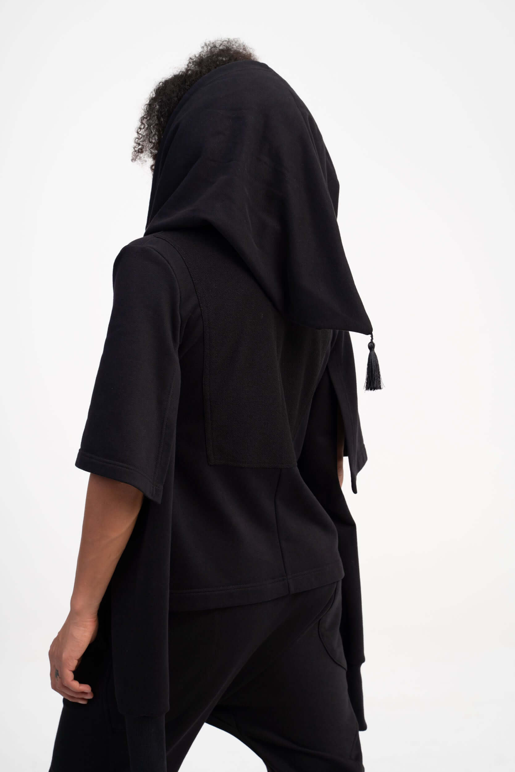 Hoodie à manches modulables