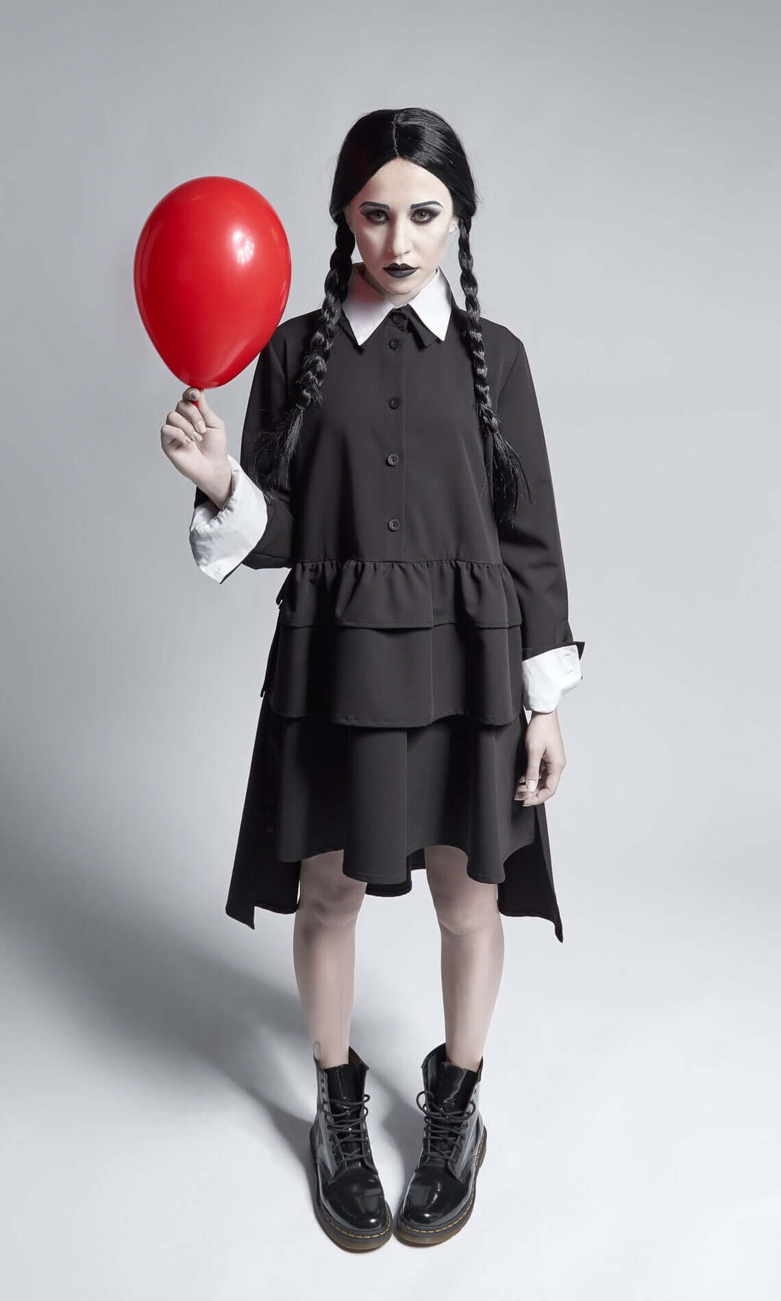Abito chemisier Wednesday Addams