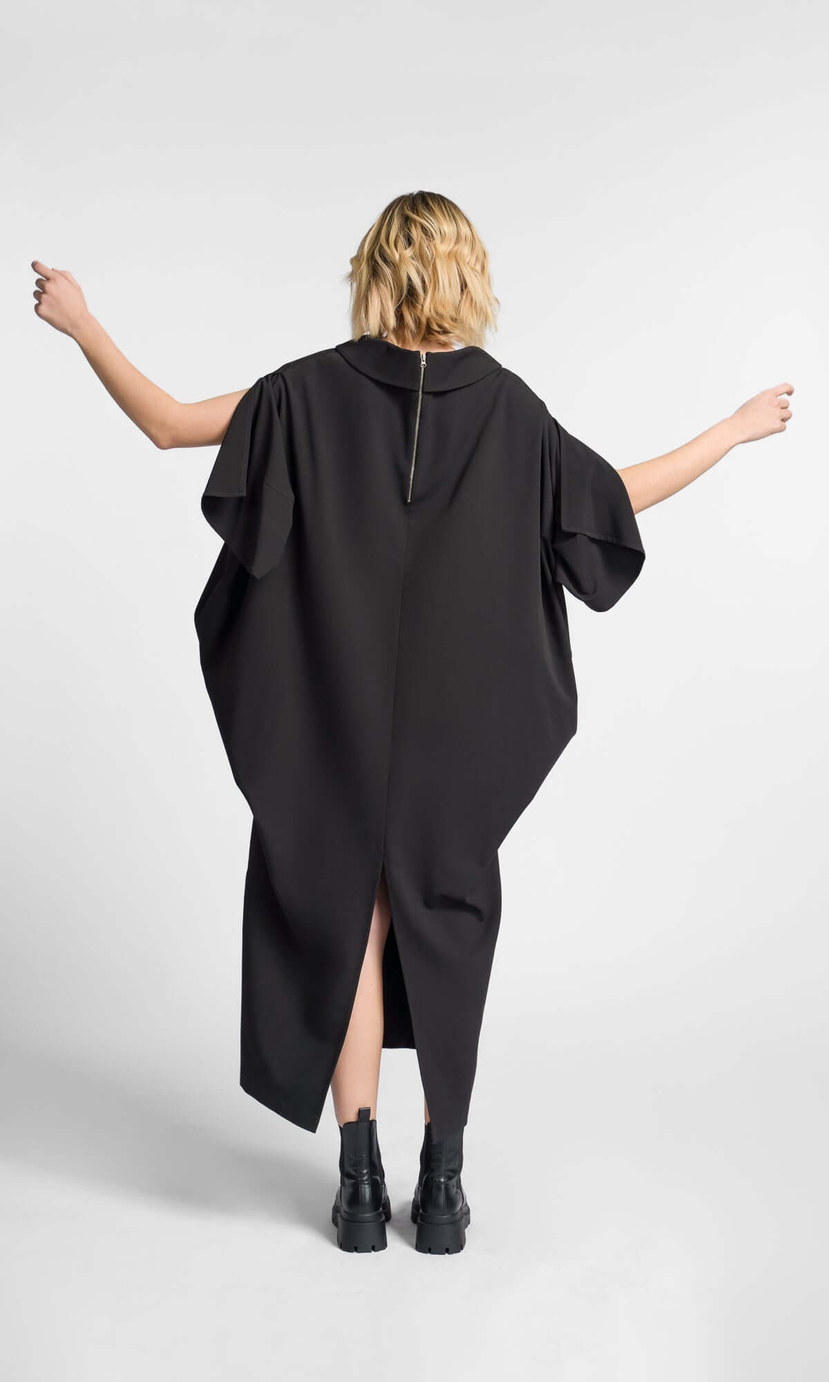 Abito maxi double face