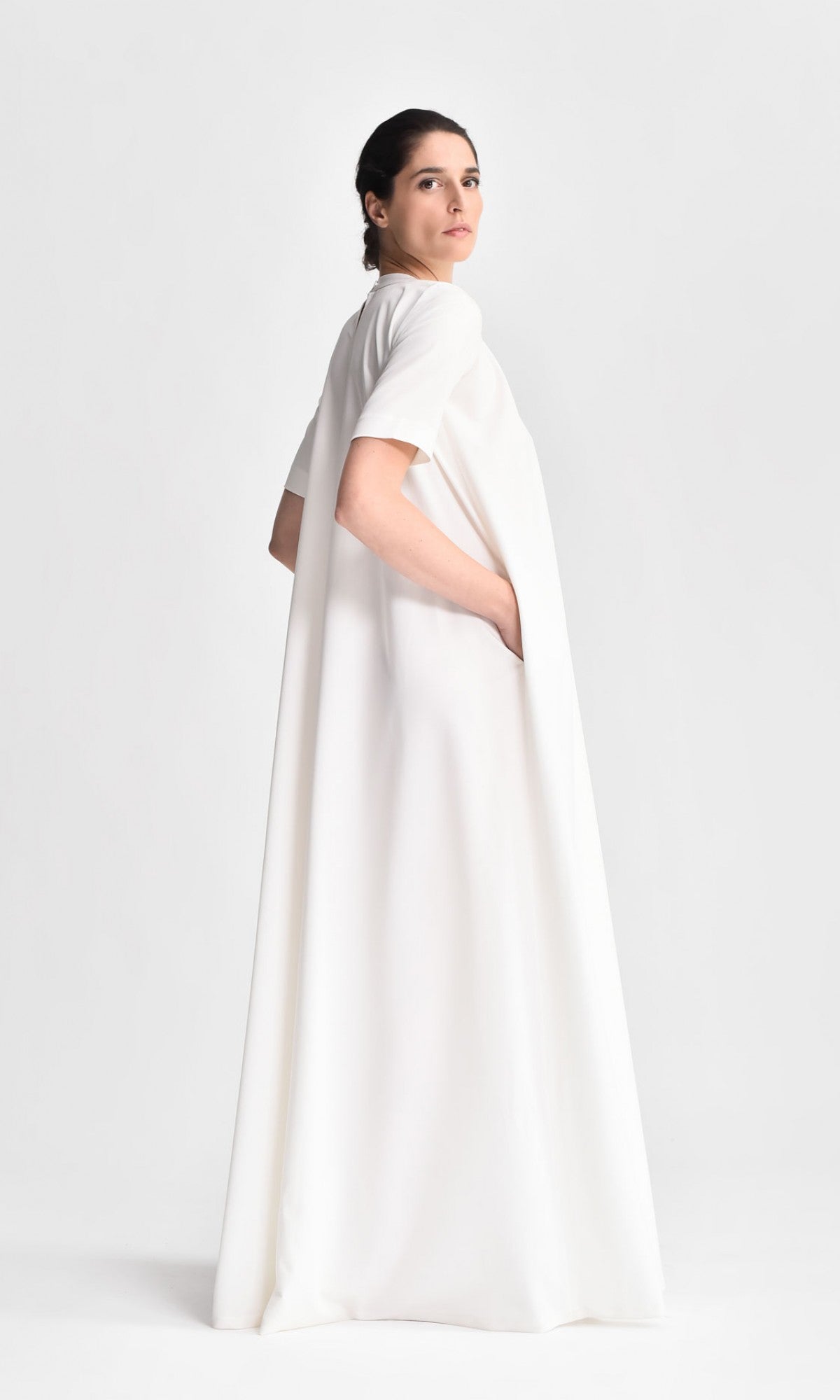 Short Sleeved Maxi Dress - AAKASHA