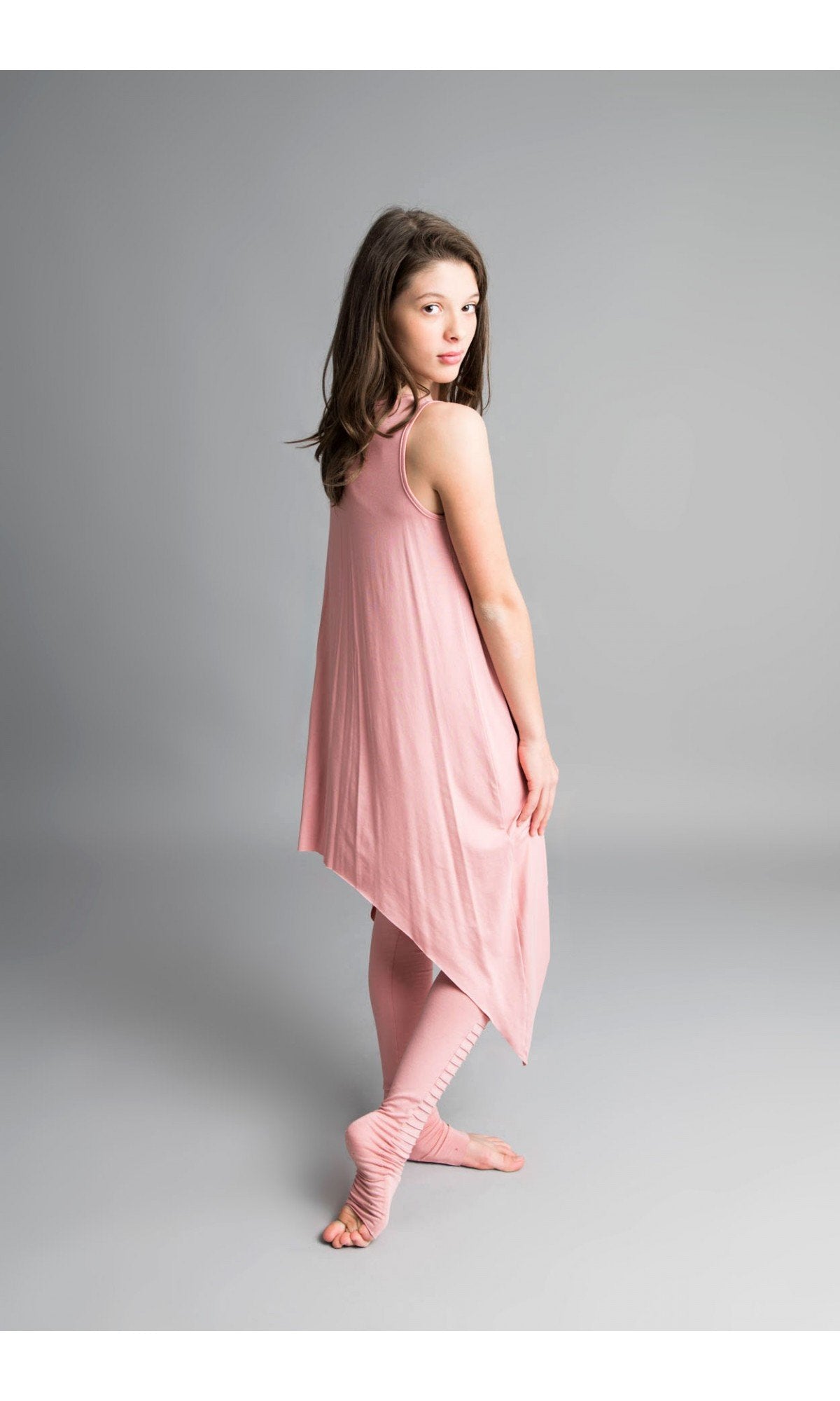 Asymmetric Sleeveless Top - AAKASHA