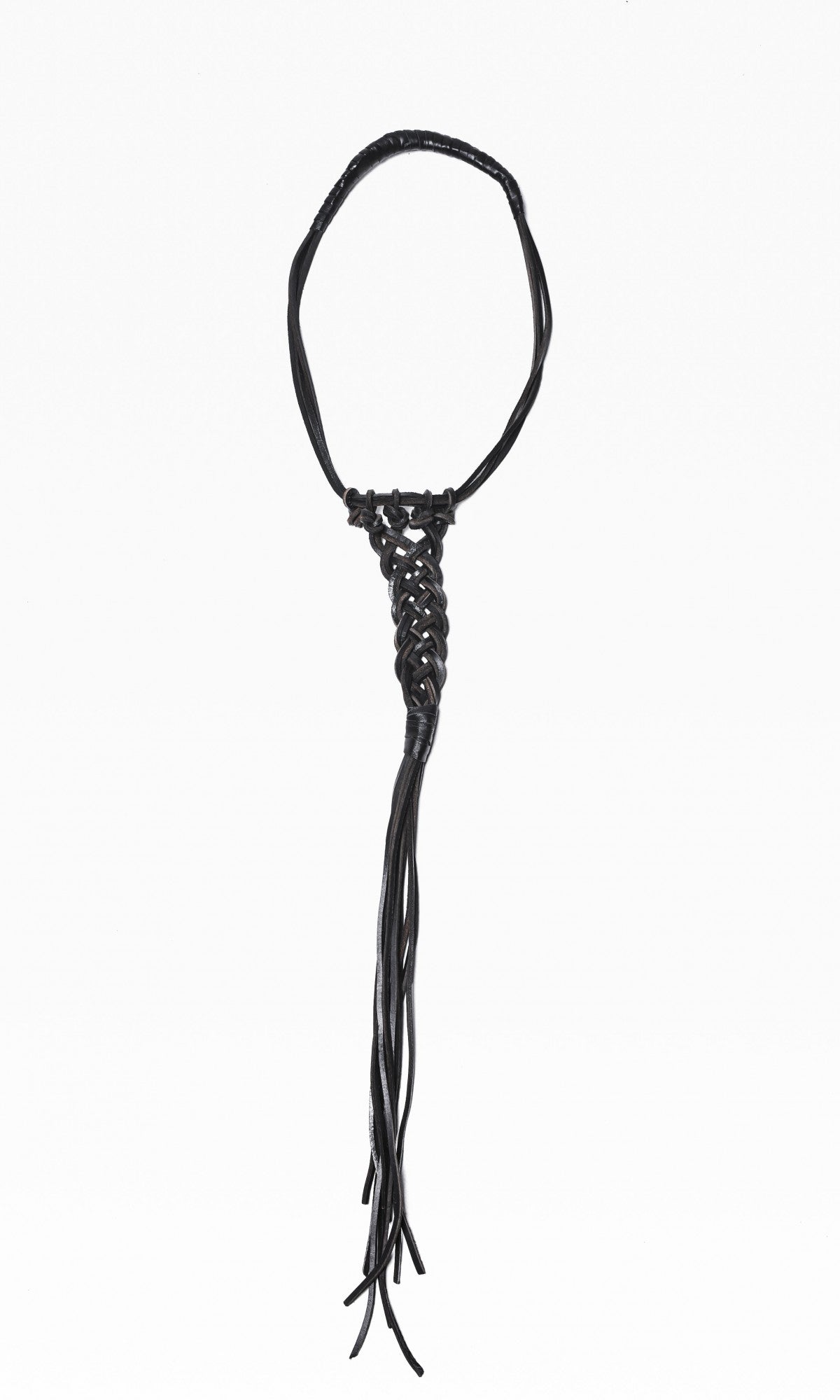 Leather Braid Necklace