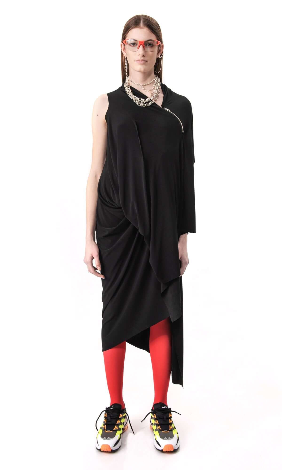 Gilet tunique long multifaçon