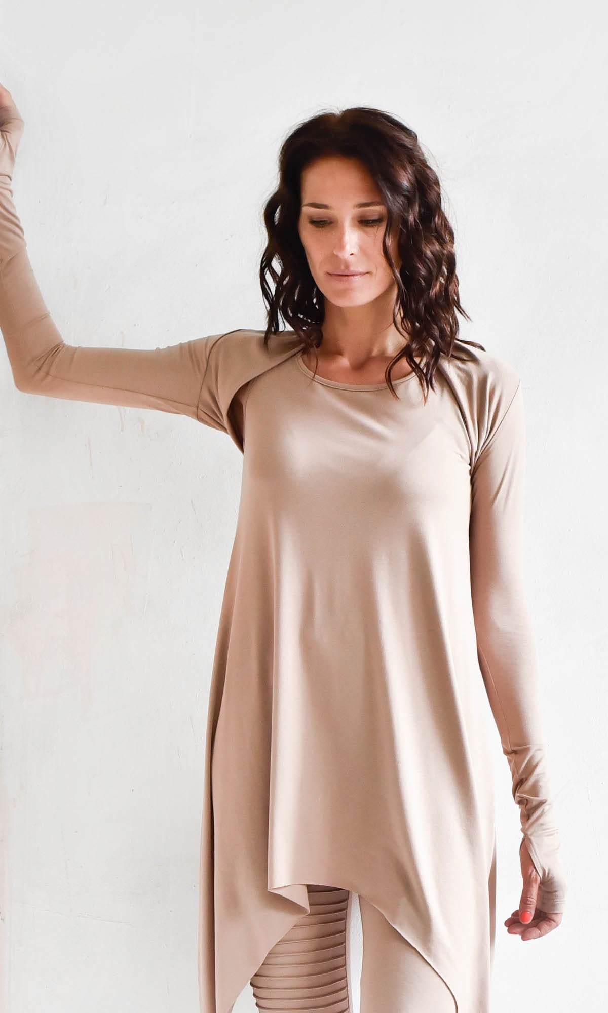Long Sleeve Bolero Shrug - AAKASHA