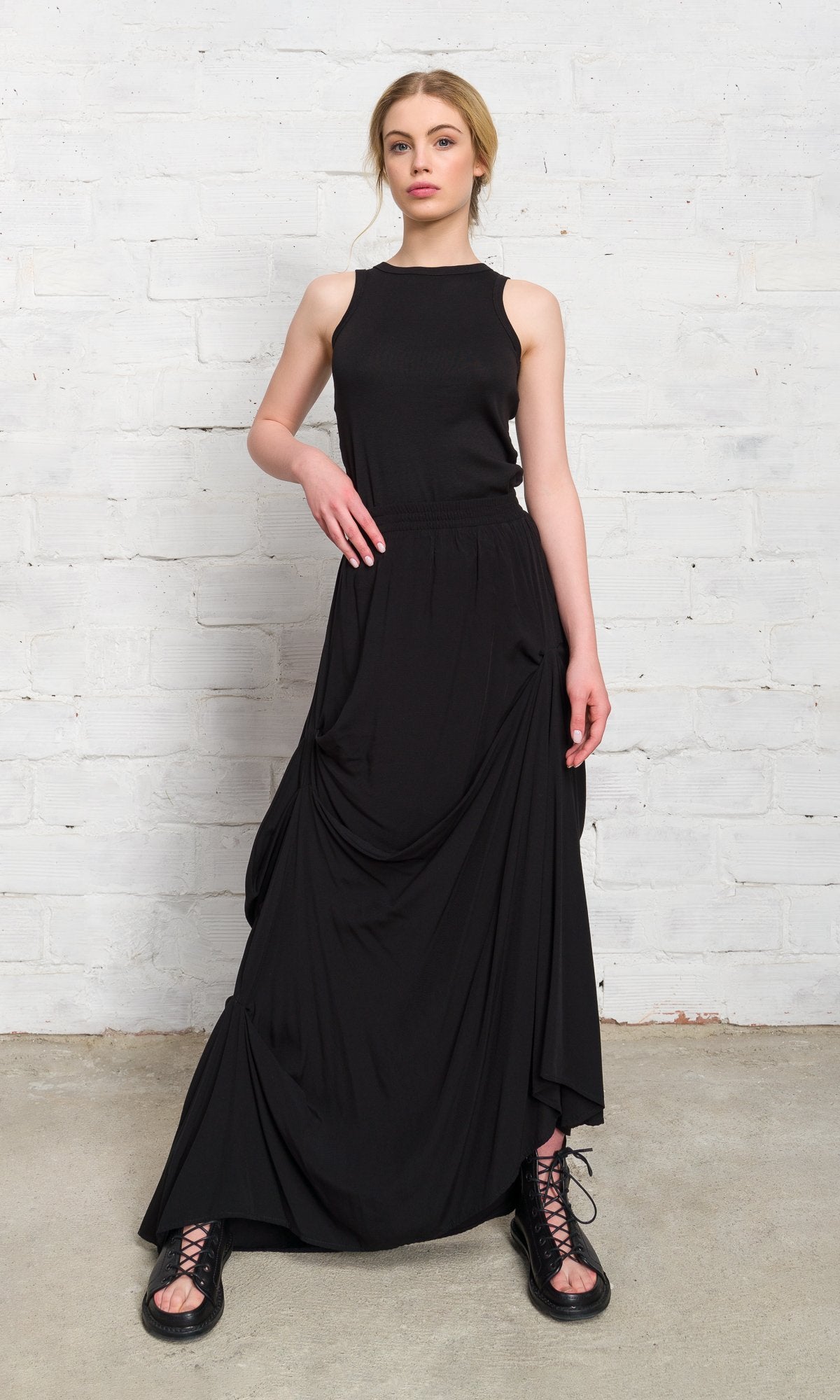 Draped skirt Skirts