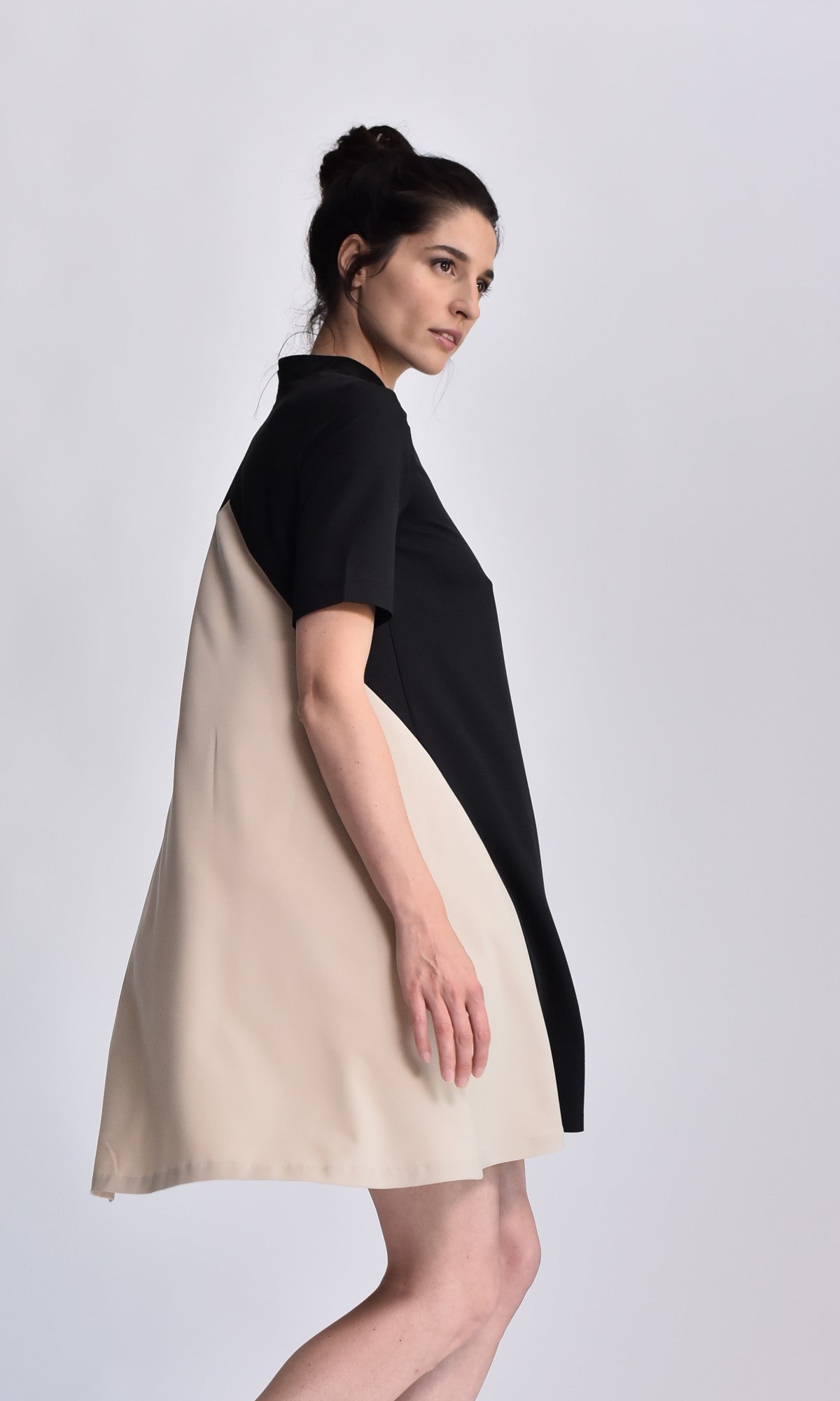 Bicolour Mini Dress - AAKASHA