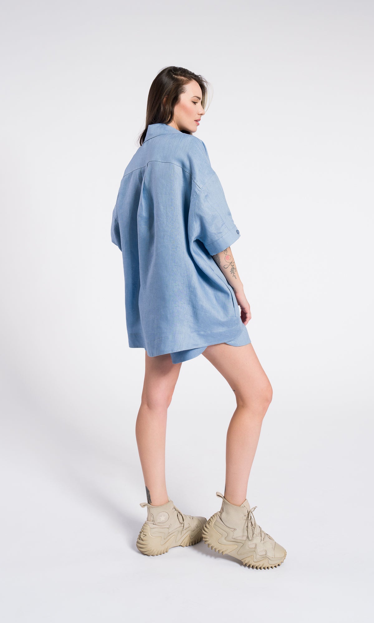 Linen Summer Boho Shirt