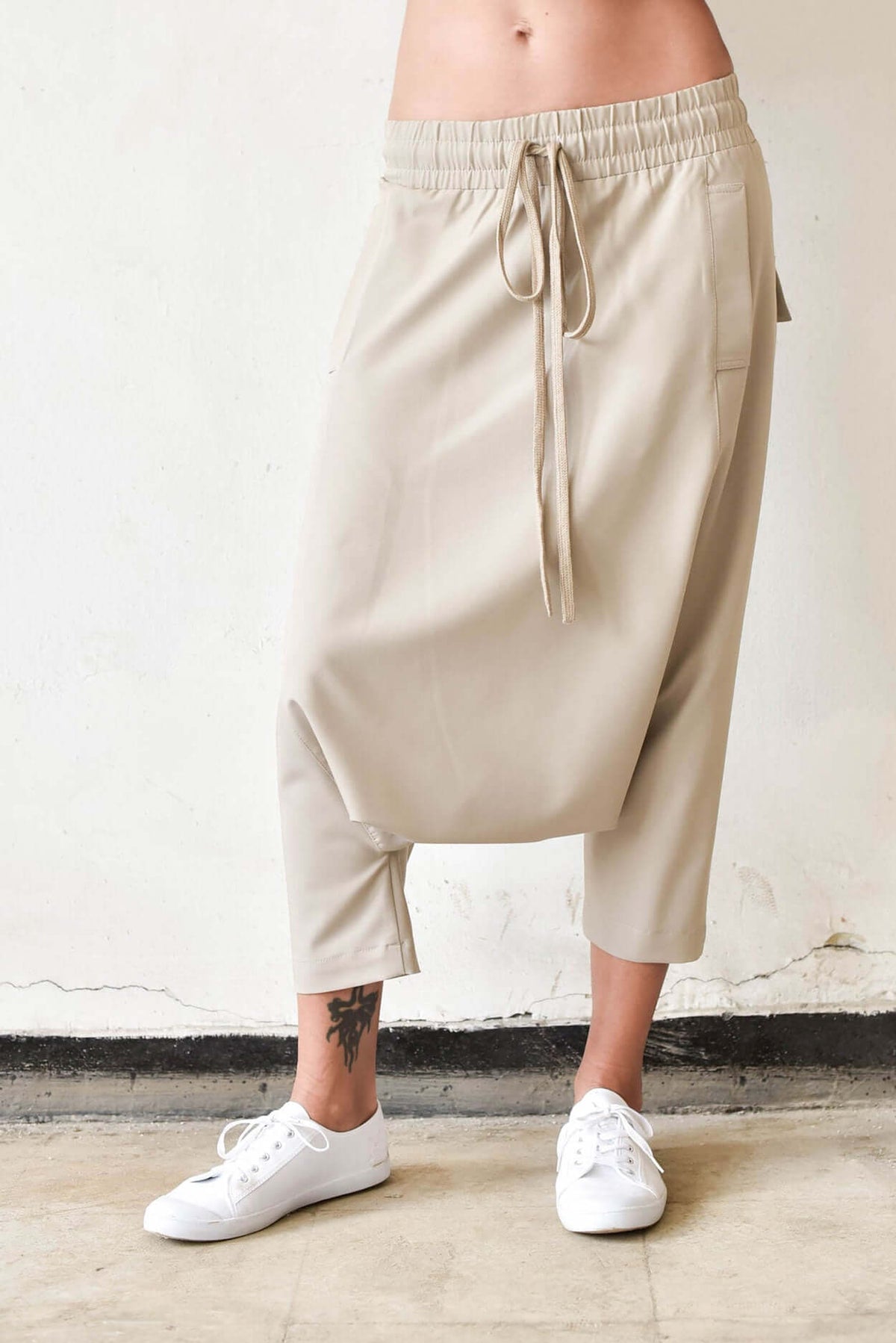 Pantalon 7/8 à entrejambe bas