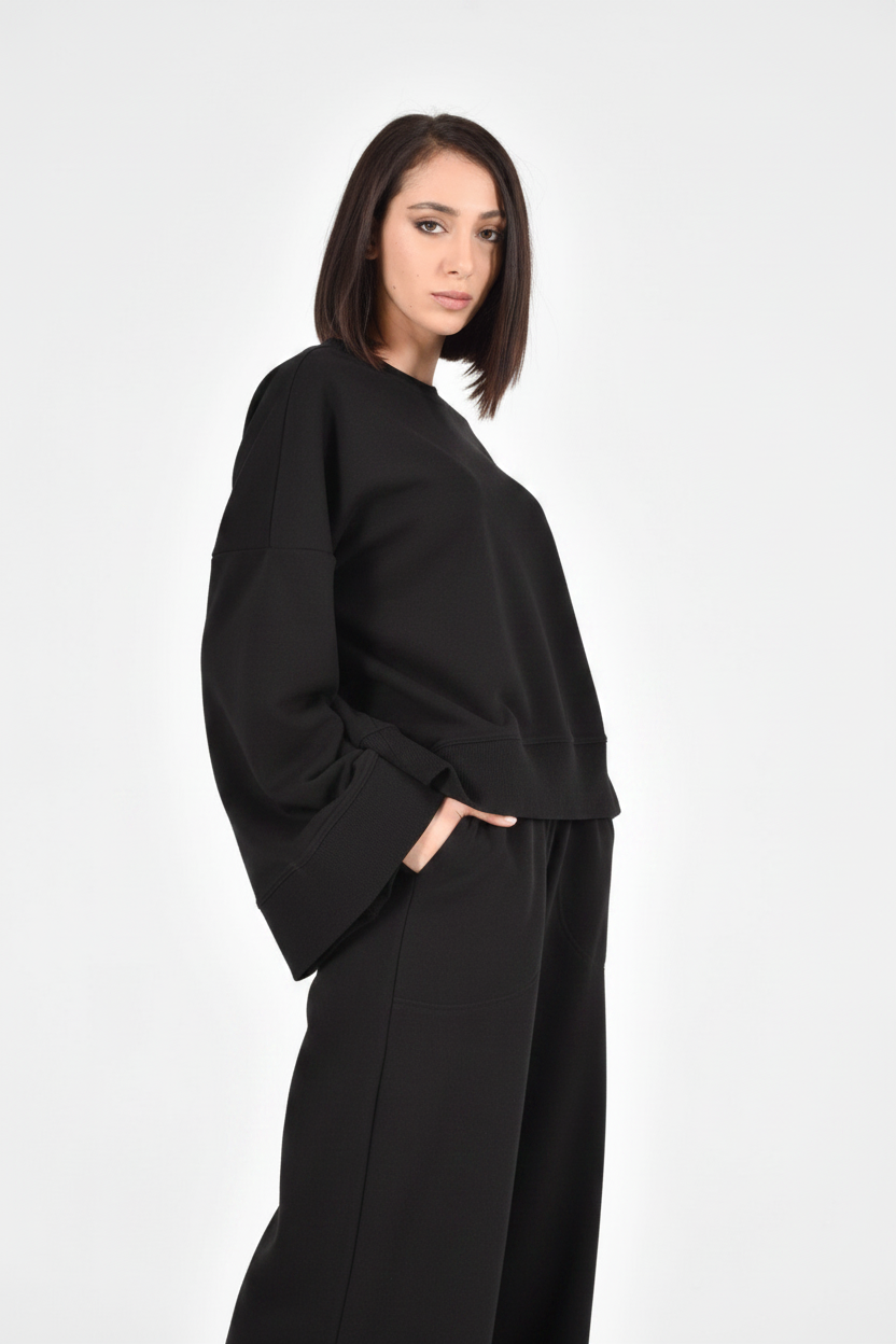 Beautiful Bell Sleeves Blouse