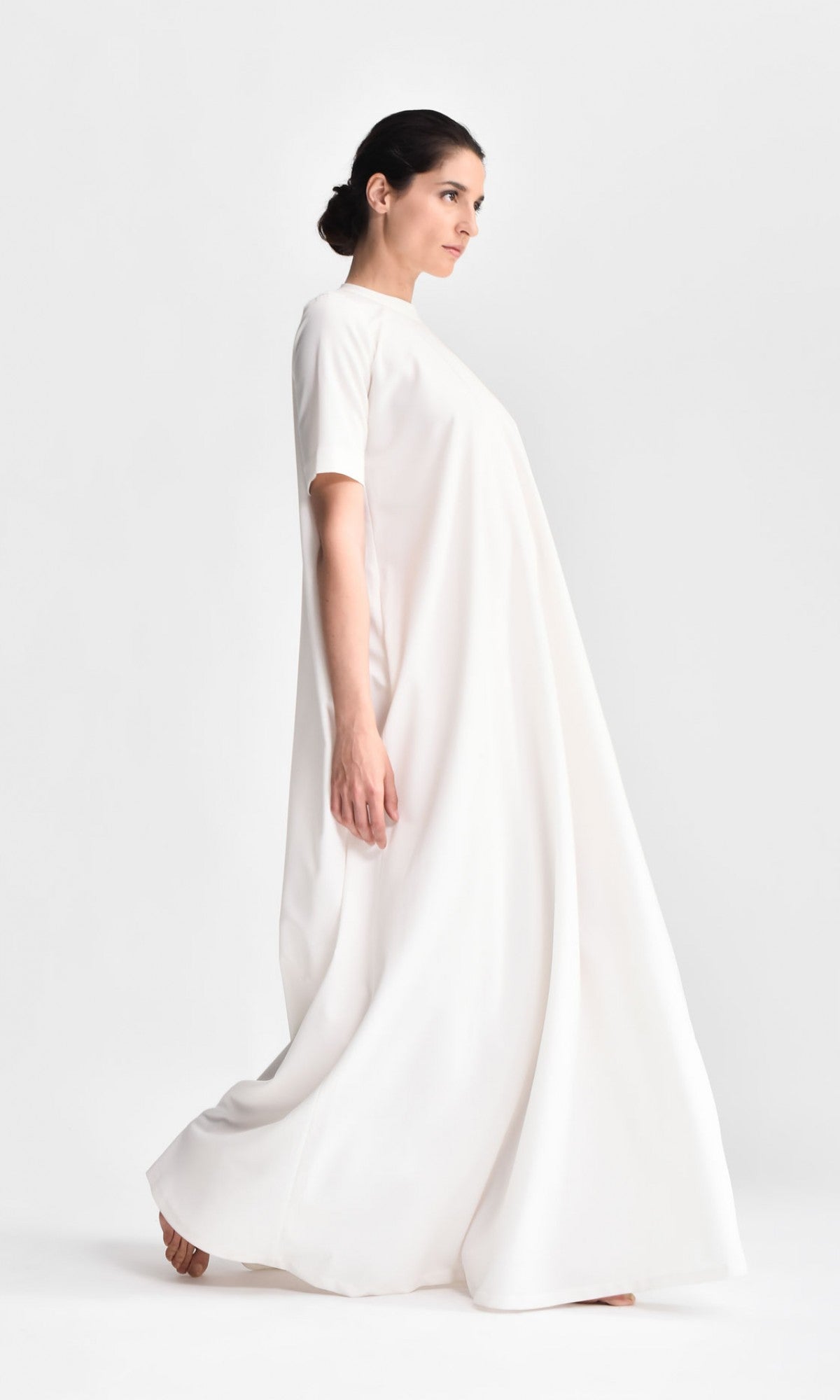 Short Sleeved Maxi Dress - AAKASHA