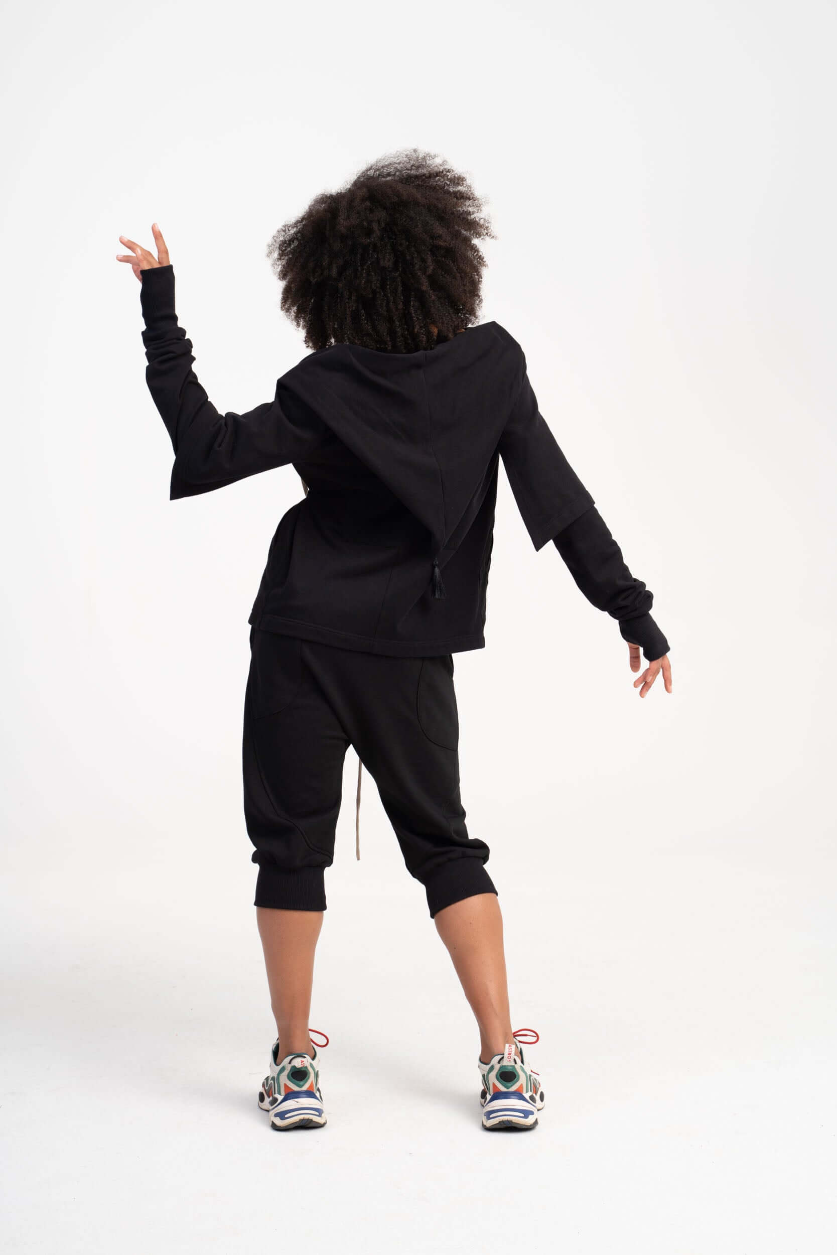 Hoodie à manches modulables