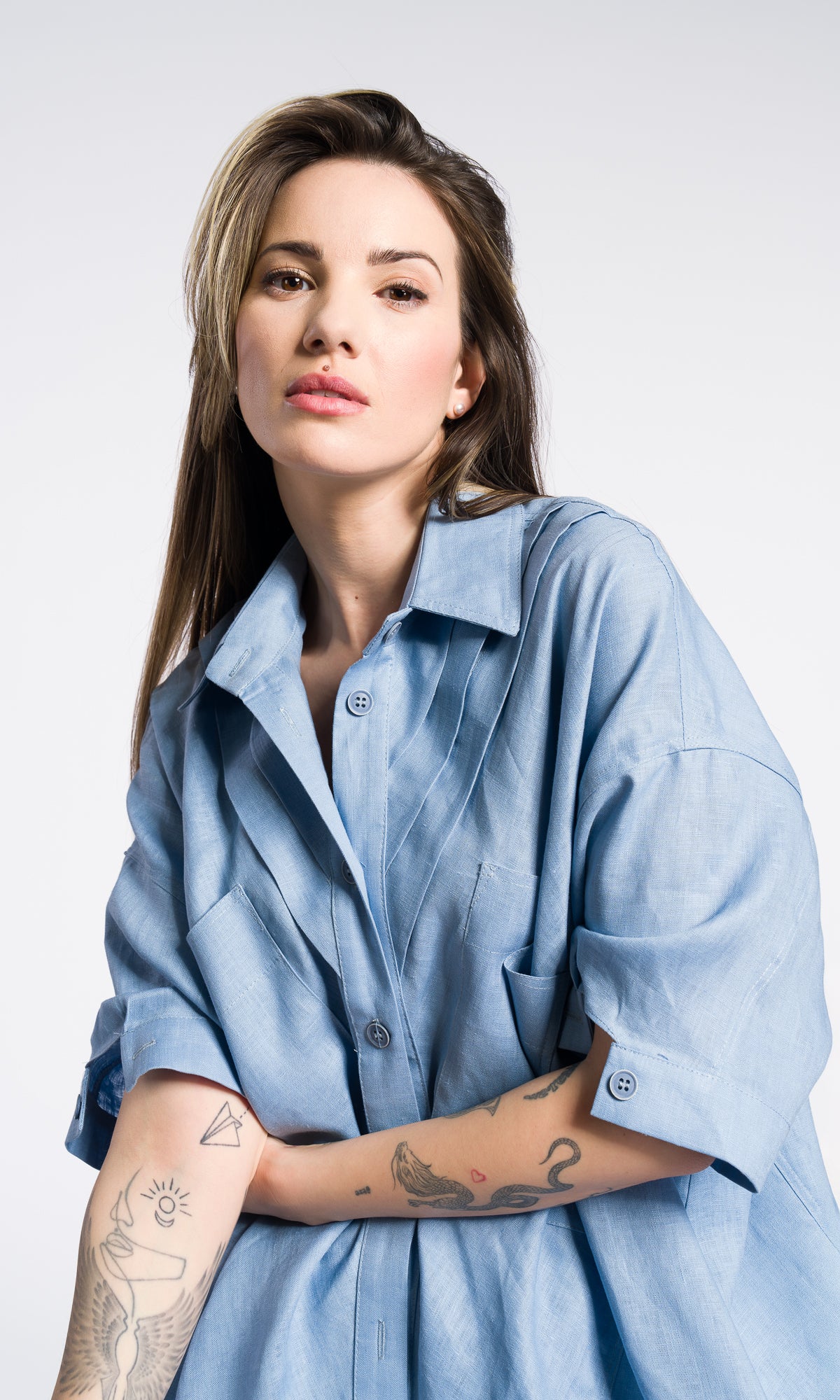 Linen Summer Boho Shirt