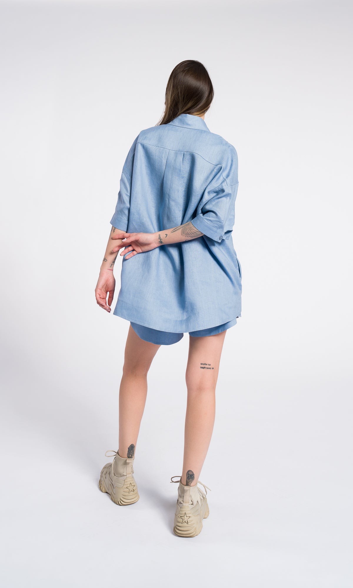 Linen Summer Boho Shirt
