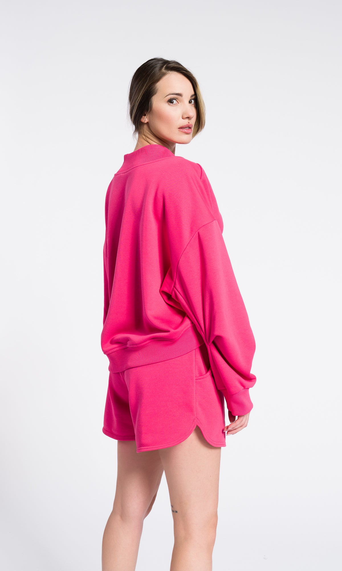 Pantaloncini in cotone con tasche