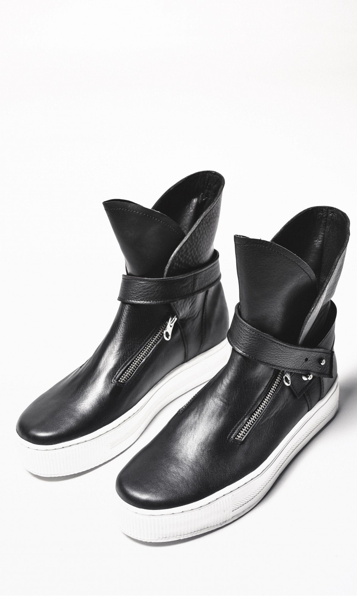 Genuine Leather Sneakers