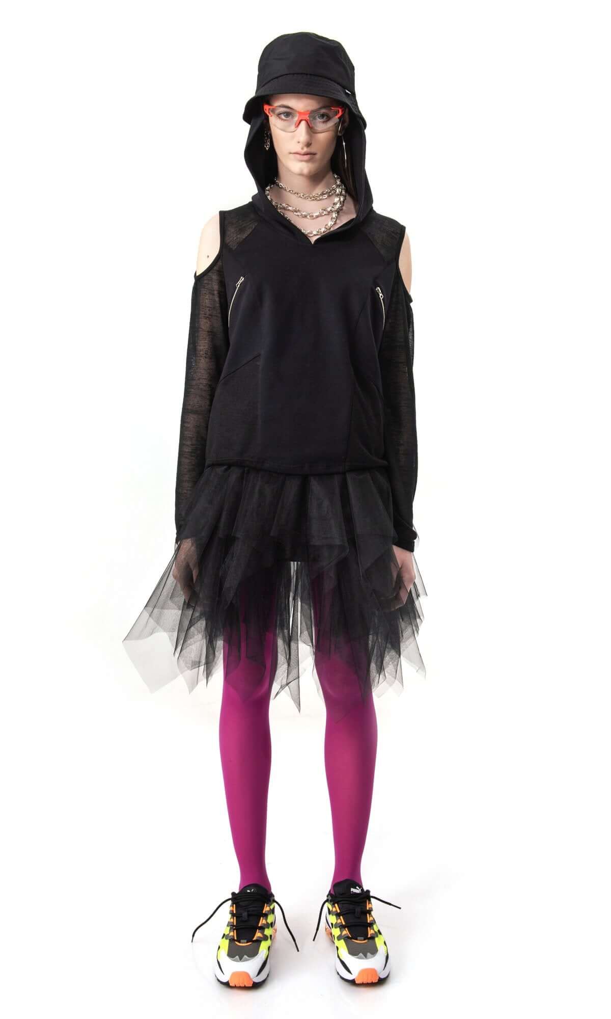 Gonna corta tutù in tulle