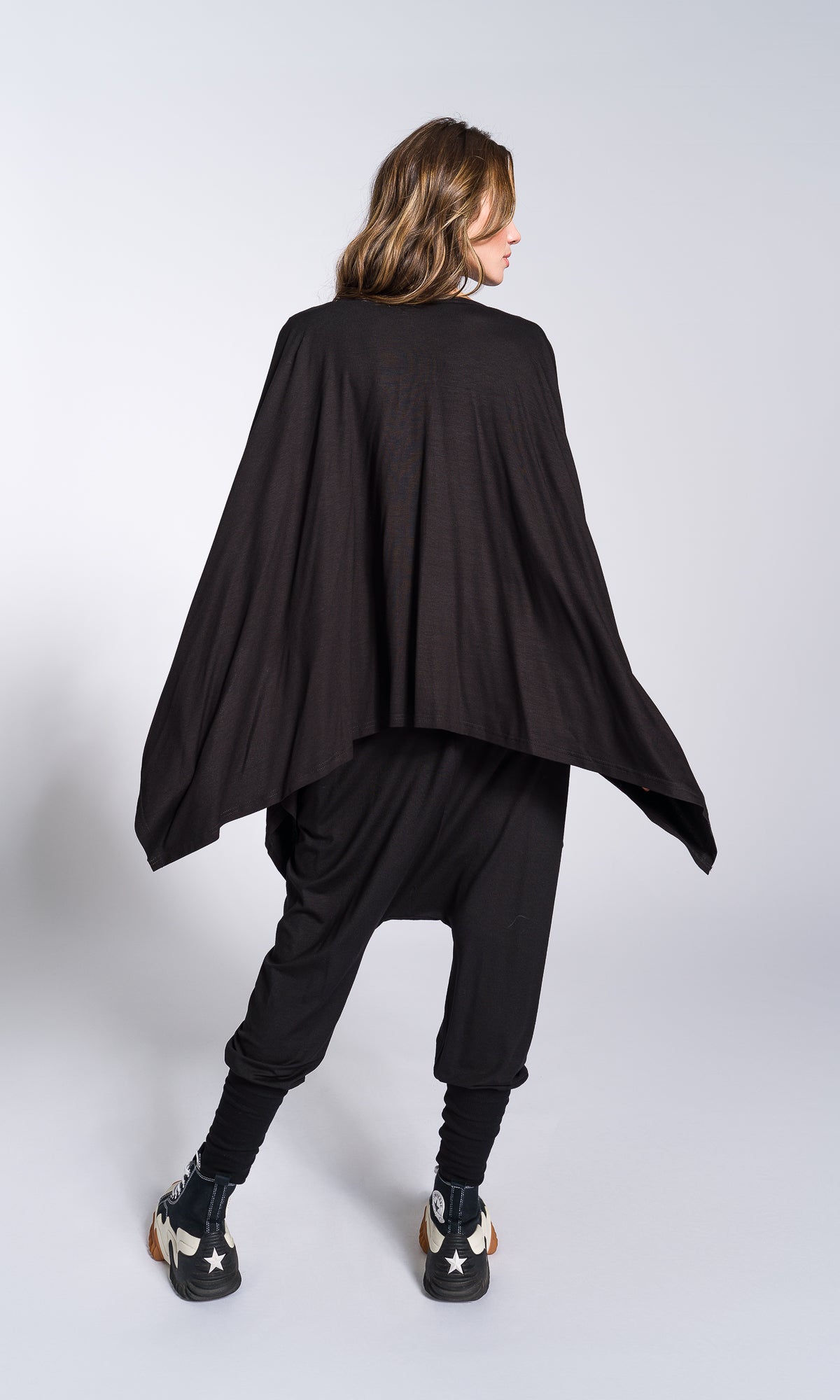 Loose Top with Handkerchief Hem - AAKASHA