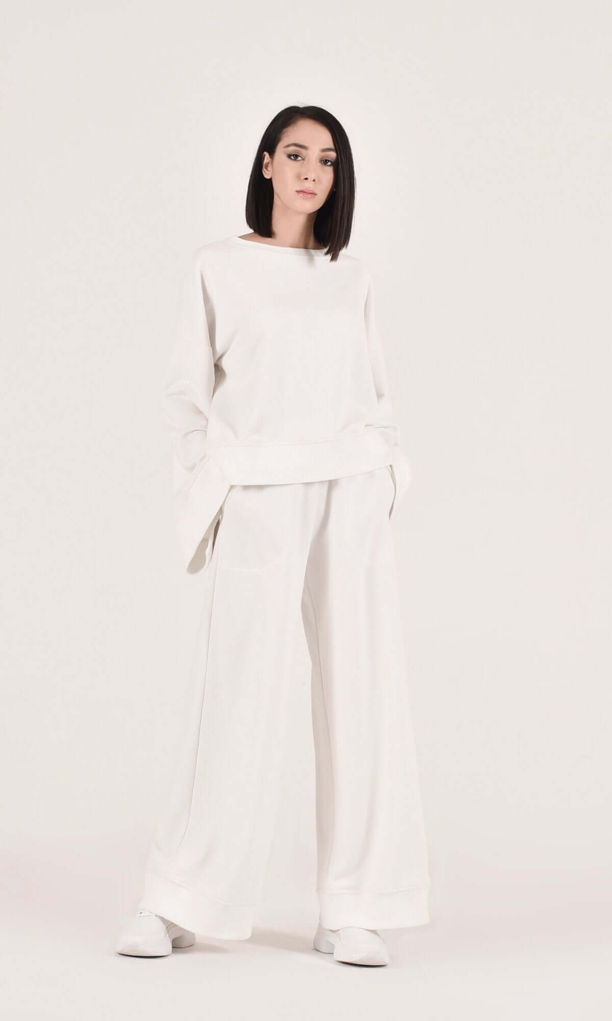 Blouse élégante à manches cloche