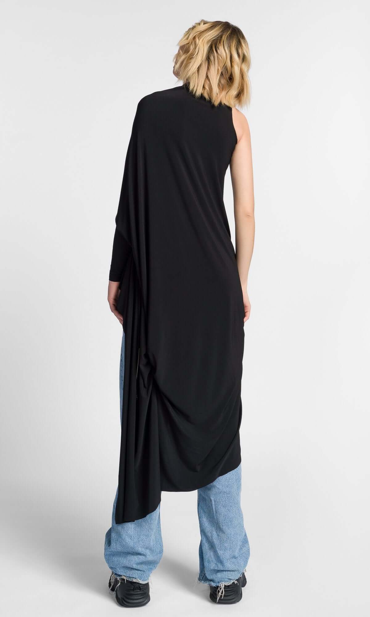 Gilet tunique long multifaçon