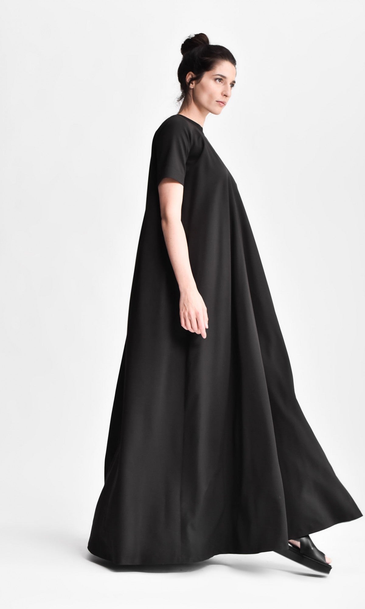 Short Sleeved Maxi Dress - AAKASHA